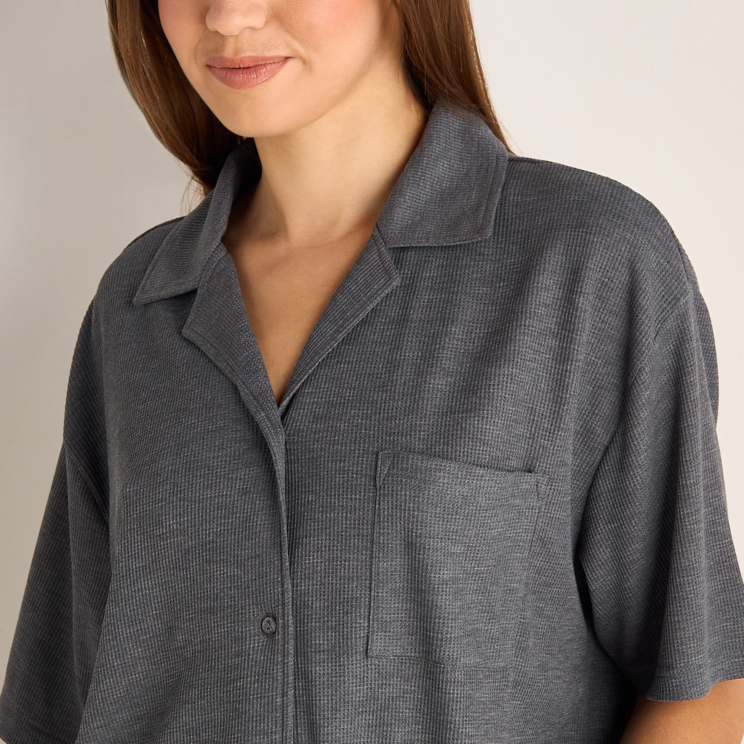 Pyjama Set Button-Down Shirt & Pants-women-clothing-nightwear-pyjamas-longsets-image-5