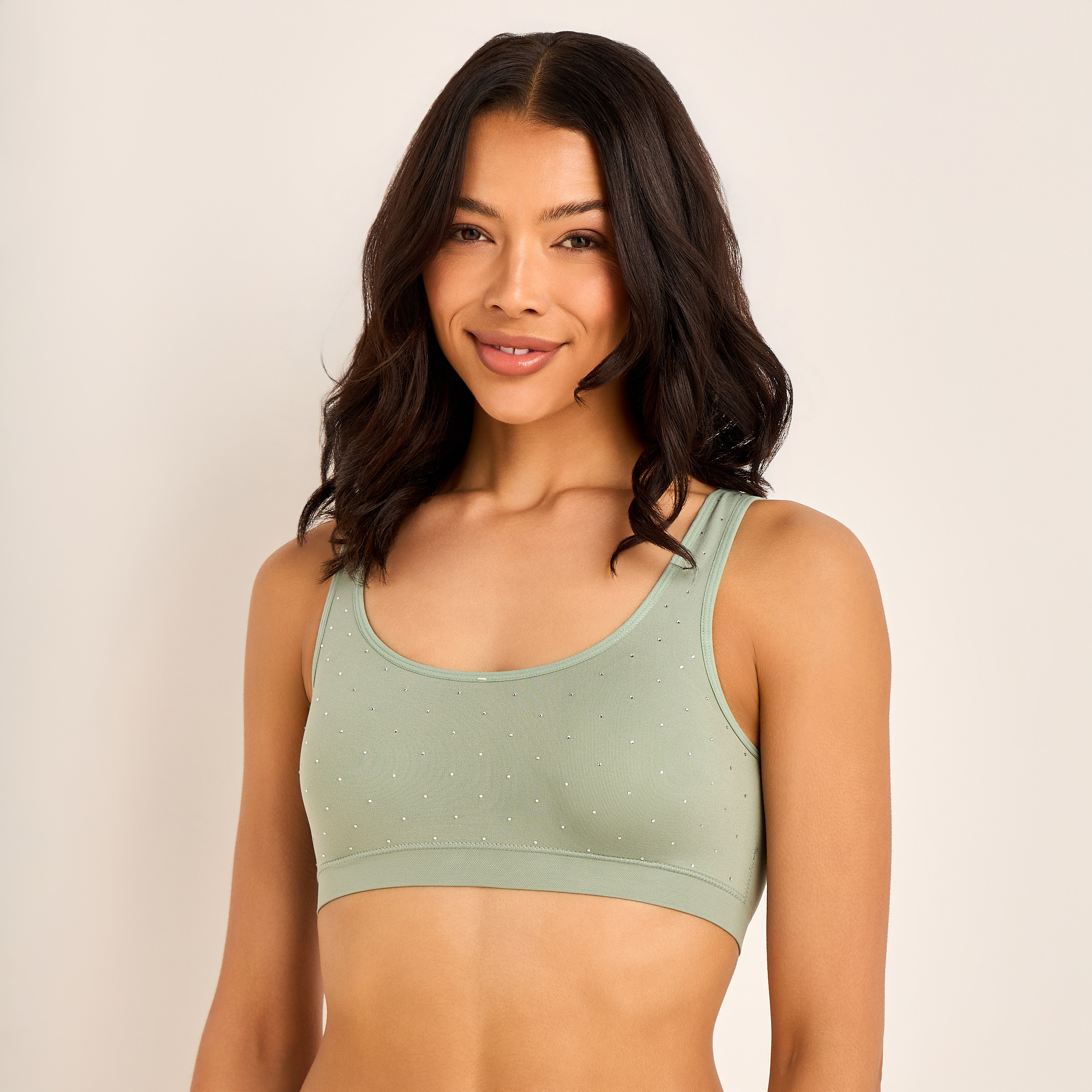 Skins Seamless Sports Bra Full Coverage-women-clothing-lingerie-bras-image-1