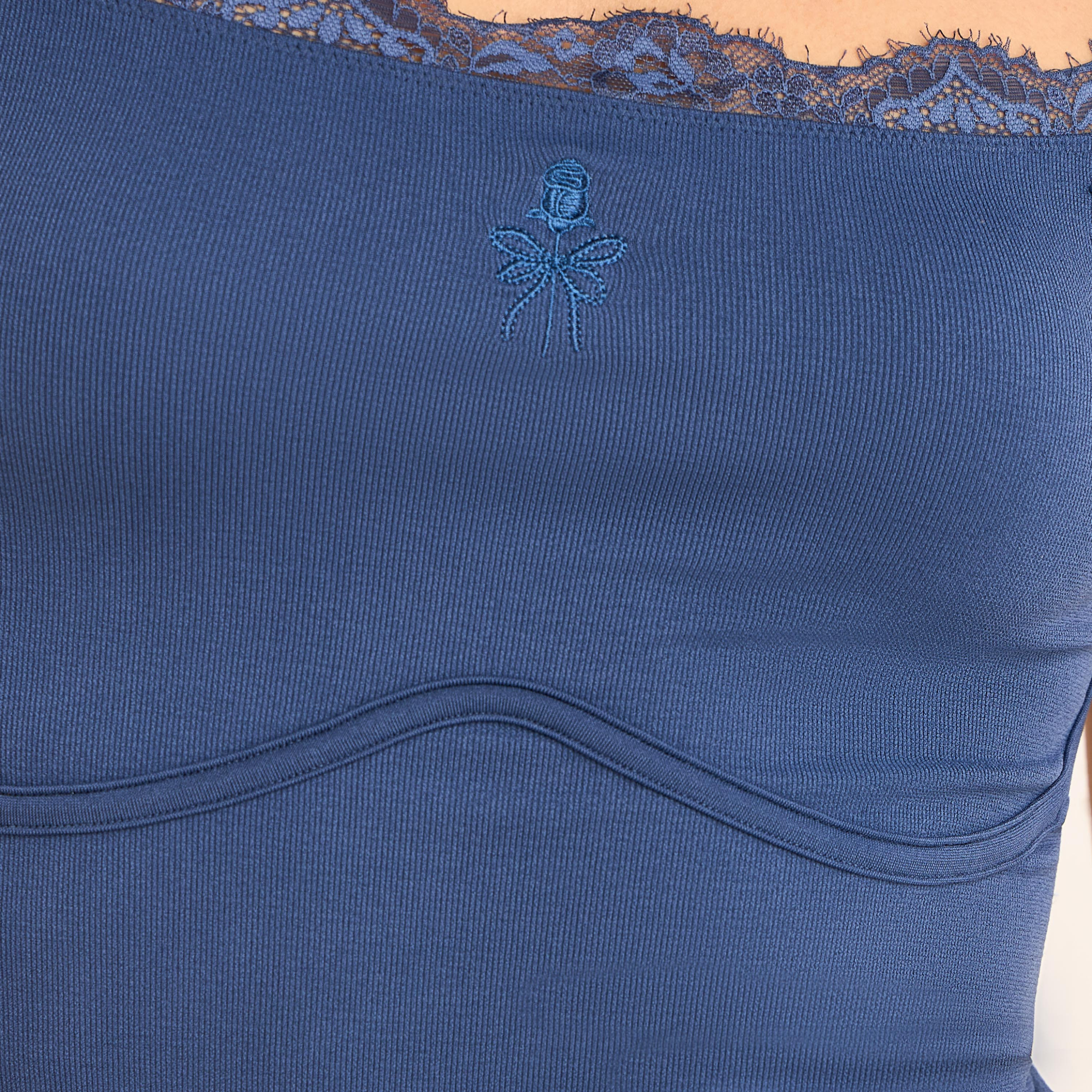 Skins Seamless Shaping Camisole with Lace Trim-women-clothing-lingerie-camisoles-image-3
