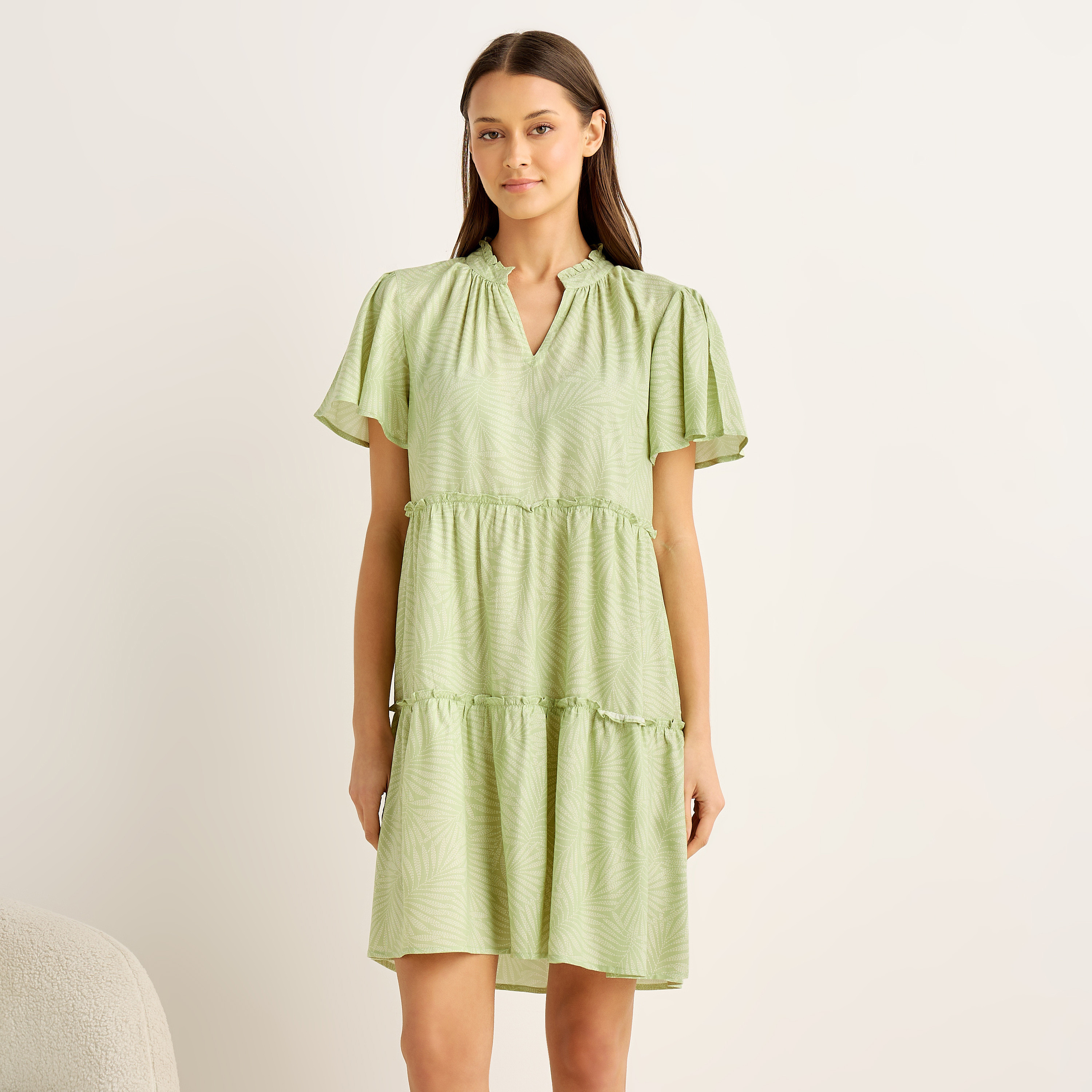 Knee Length Sleeveless Night Dress with Robe-women-clothing-nightwear-nighties-image-2