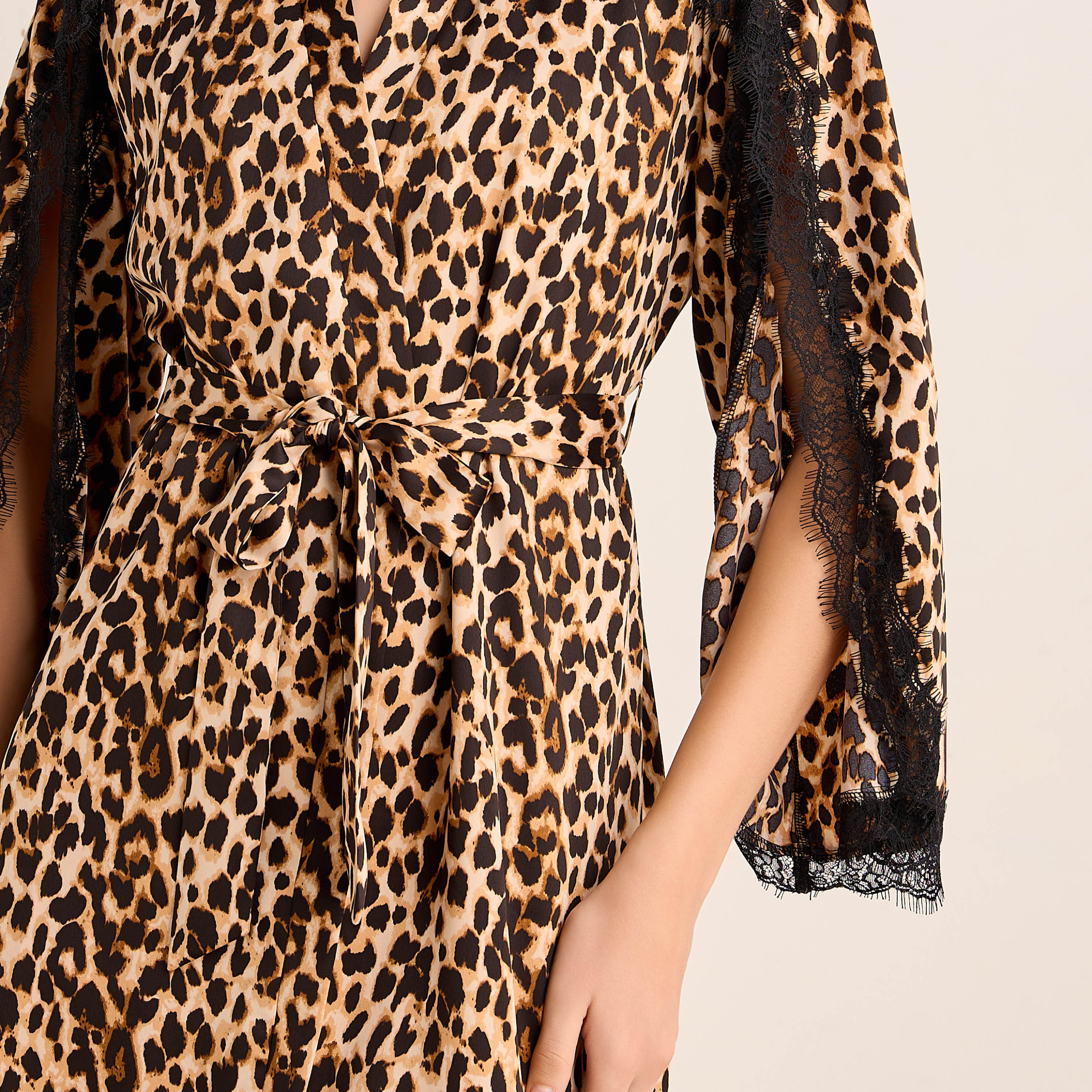 Knee Length Sleeveless Night Dress with Robe-women-clothing-nightwear-nighties-image-6