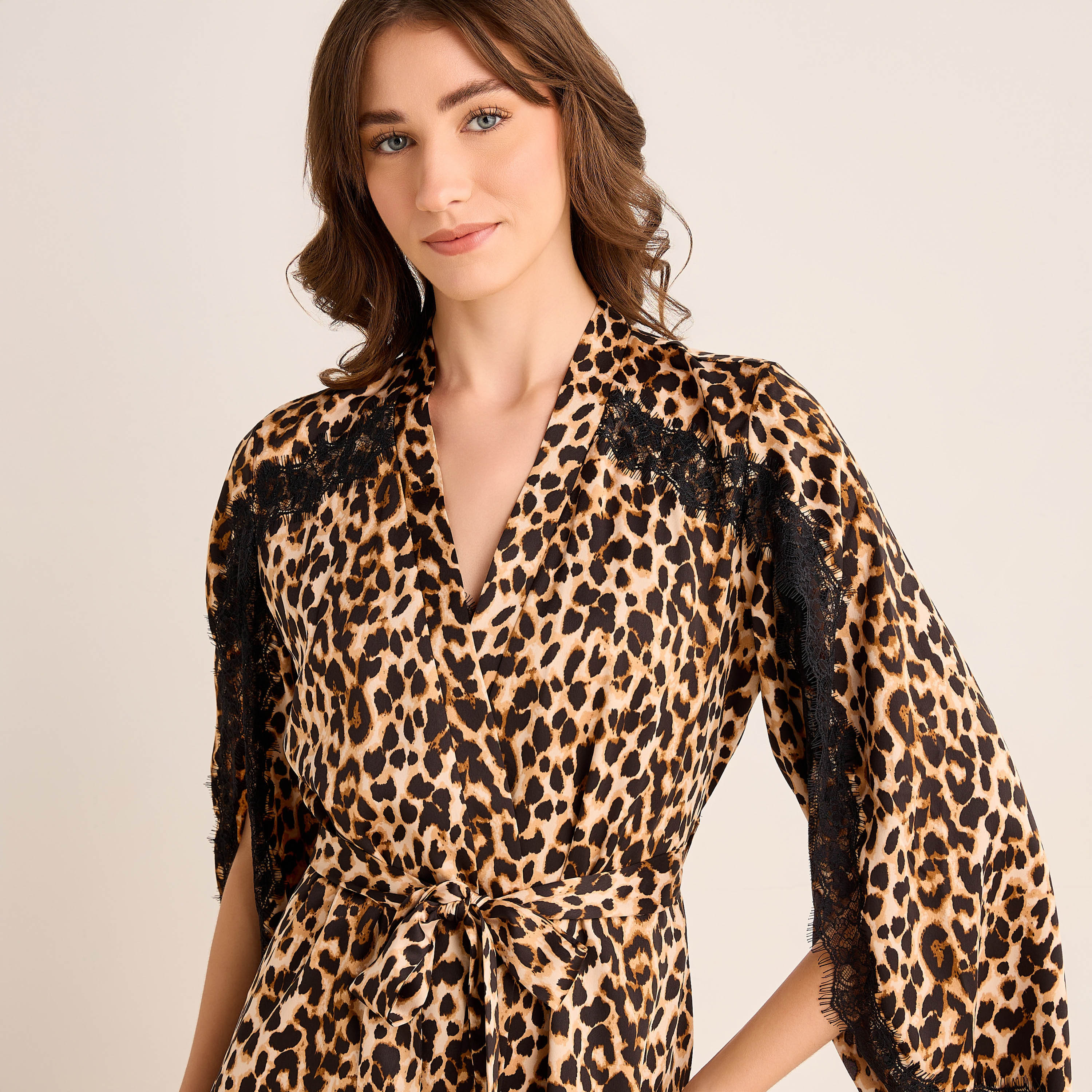 Knee Length Sleeveless Night Dress with Robe-women-clothing-nightwear-nighties-image-8