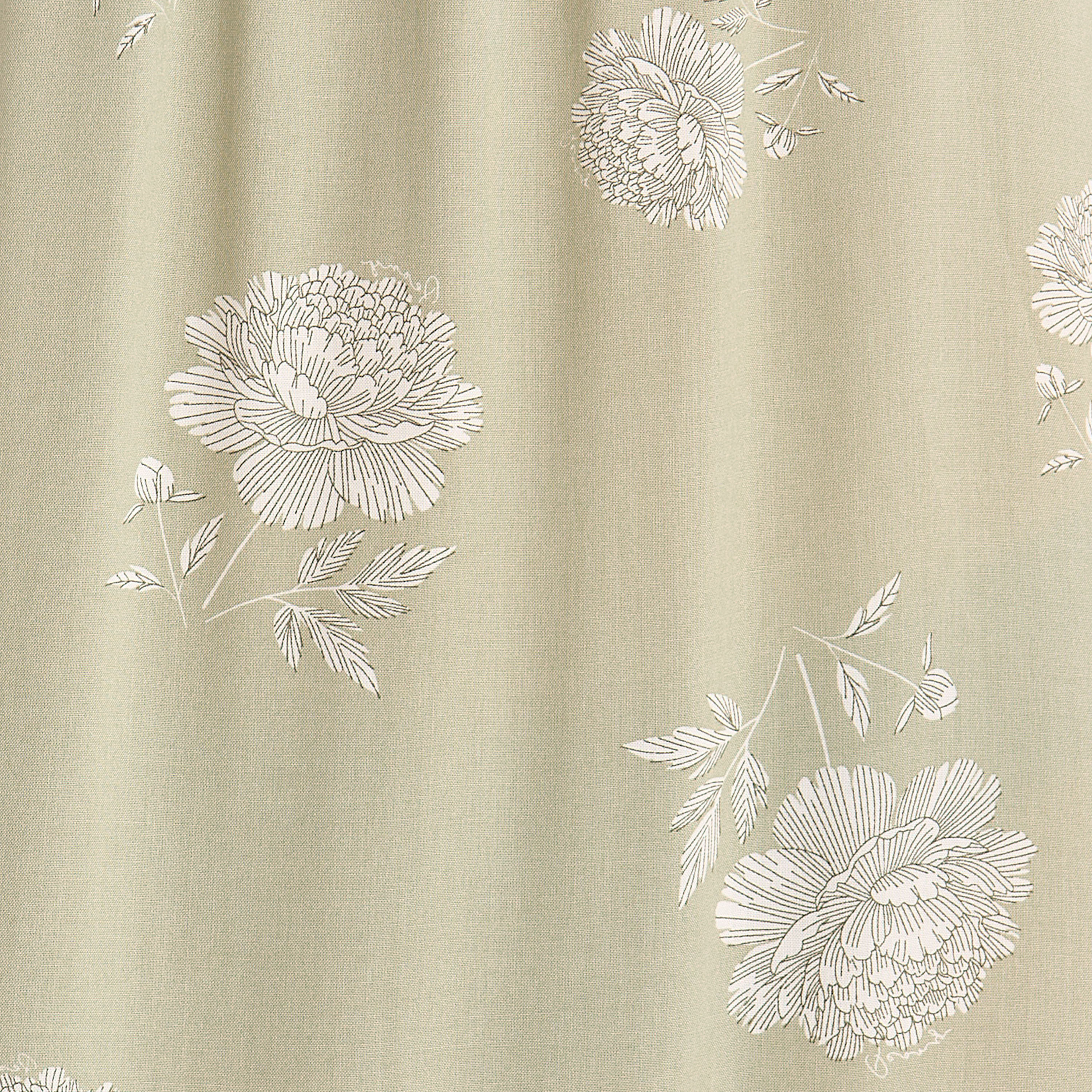 Midi Night Dress Short Sleeves Floral Print Viscose-women-clothing-nightwear-nighties-image-5