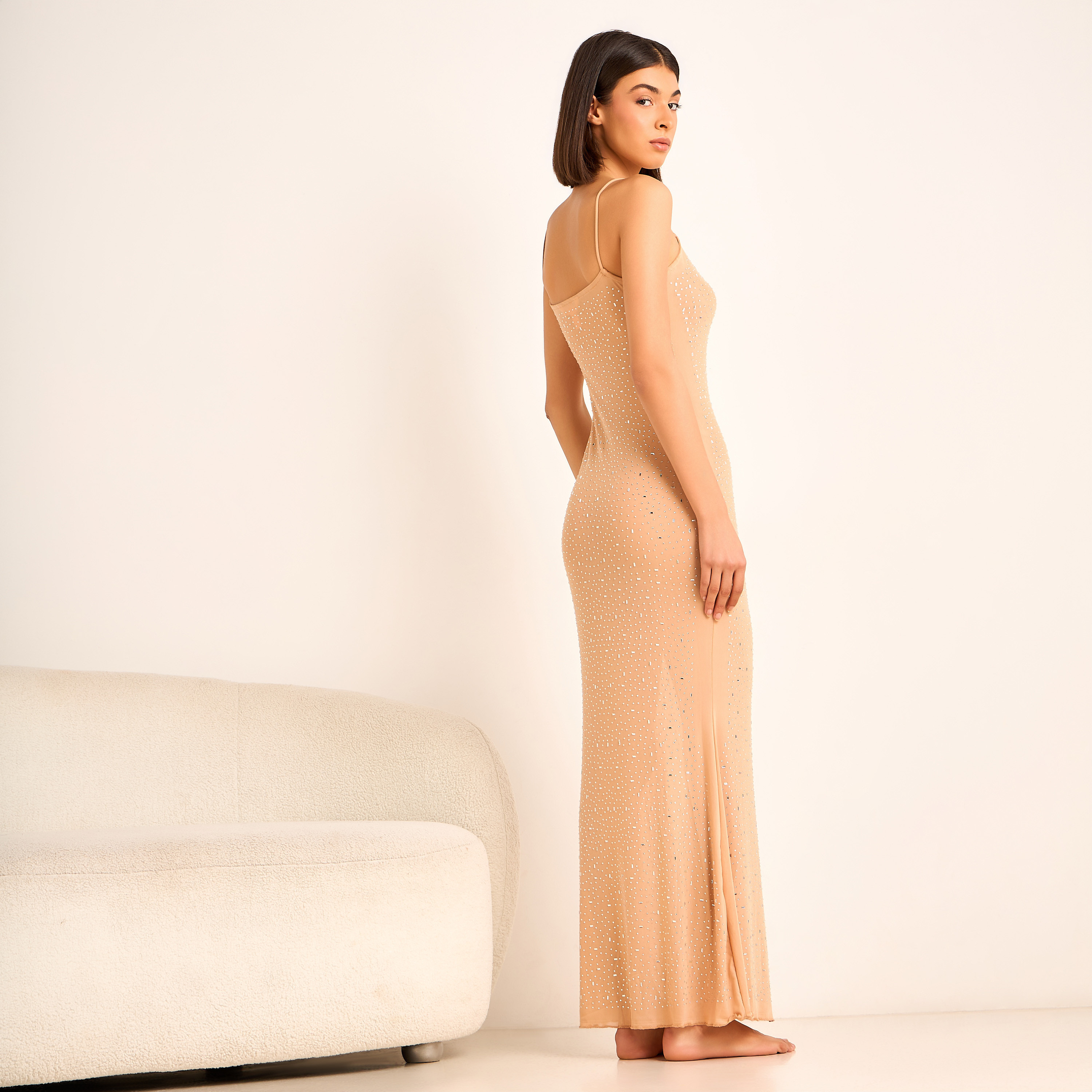 Slip Dress Sleeveless Embellished-women-clothing-nightwear-nighties-image-3