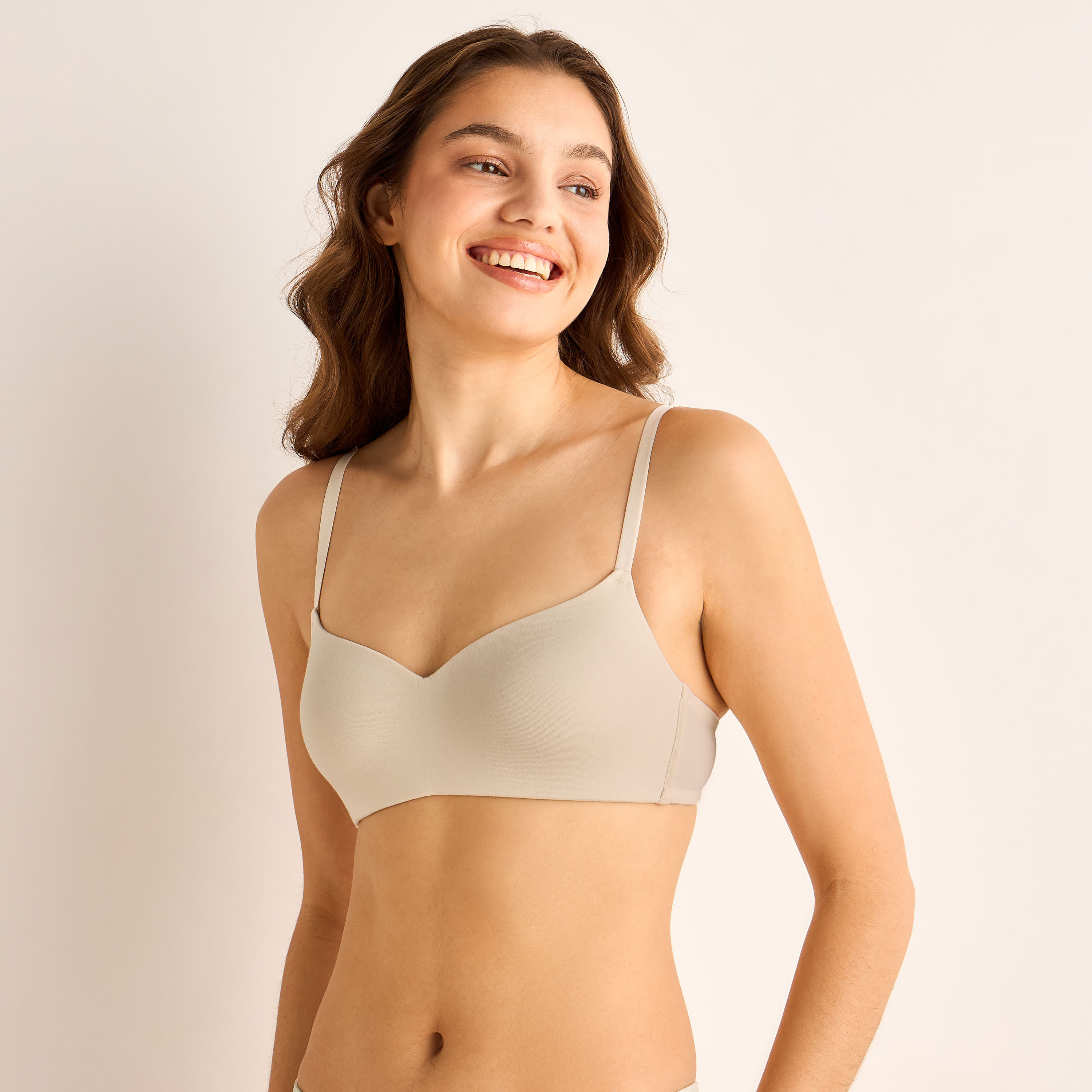 Pack of 2 Seamless Non-Wired Bra with Sweetheart Neckline-women-clothing-lingerie-bras-image-6