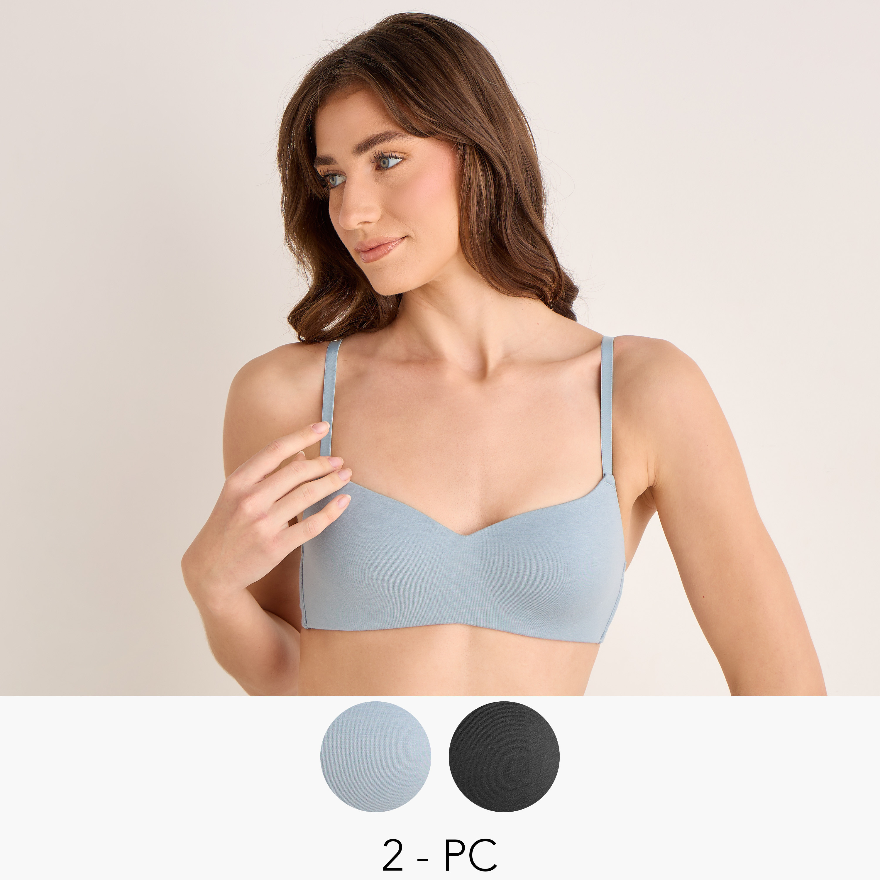 2-Pack Bra Non-Wired Seamless-women-clothing-lingerie-bras-image-1