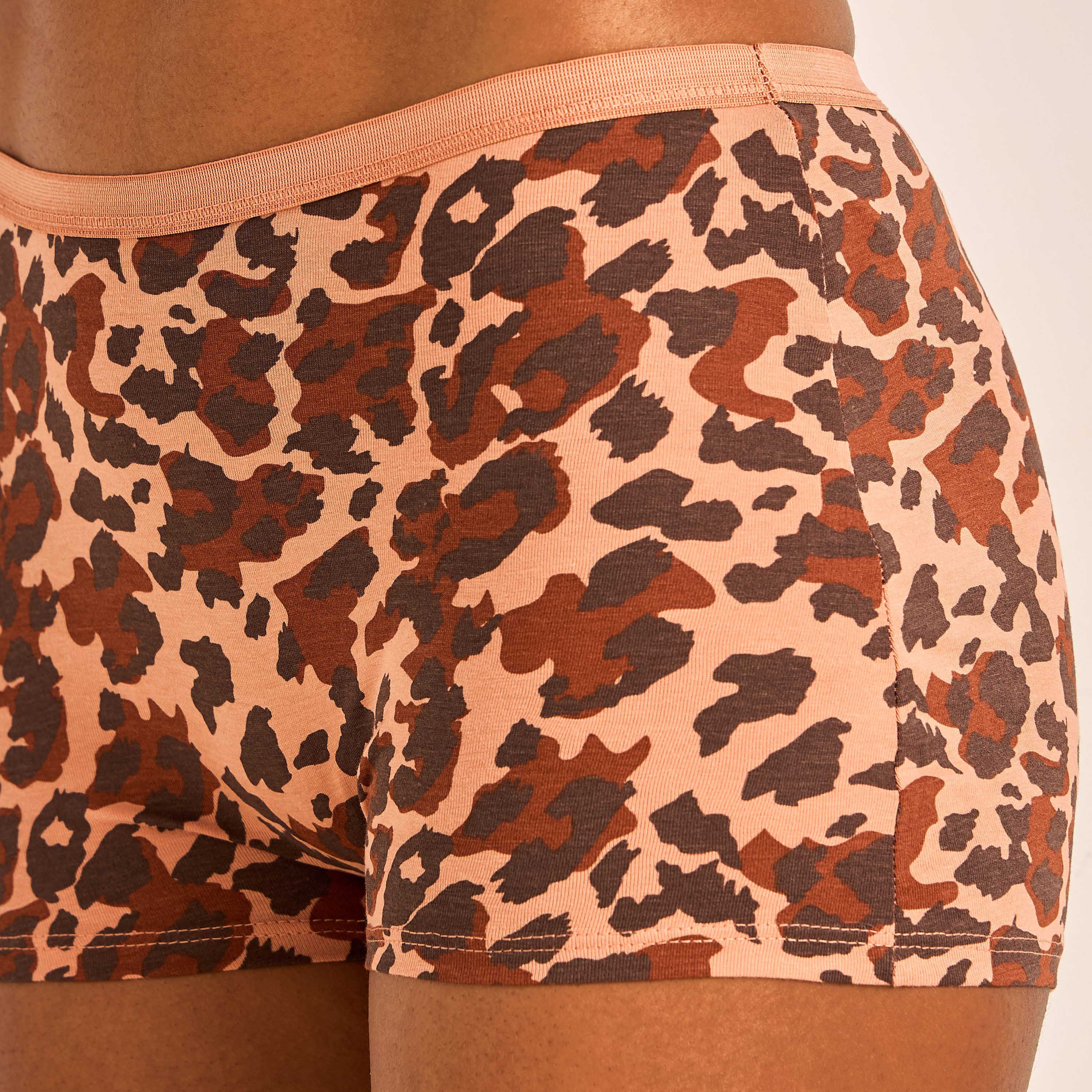 Set of 5 - Boyshort Briefs with Assorted Print-women-clothing-lingerie-panties-image-8