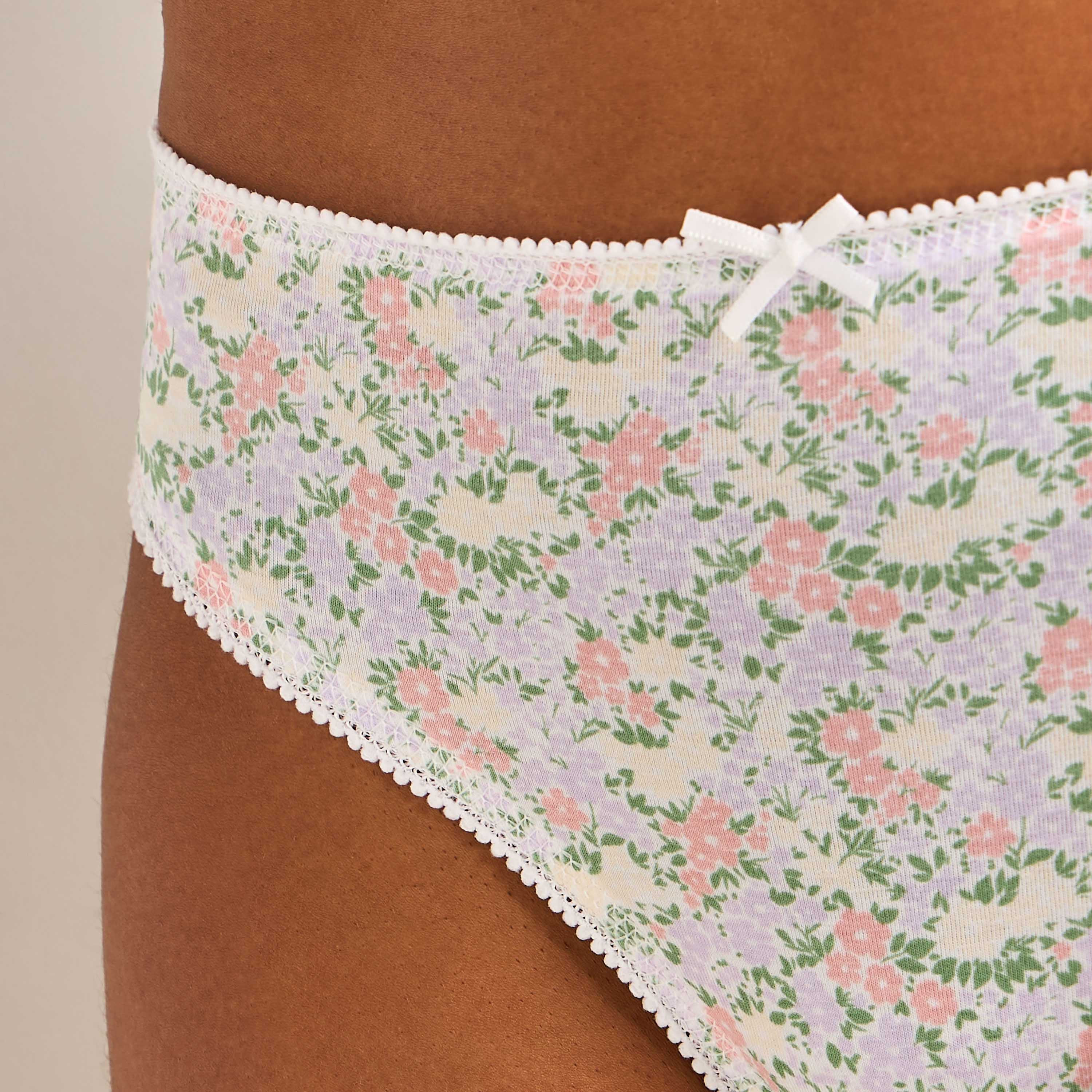 Set of 5 - Bikini Briefs with Assorted Print-women-clothing-lingerie-panties-image-8