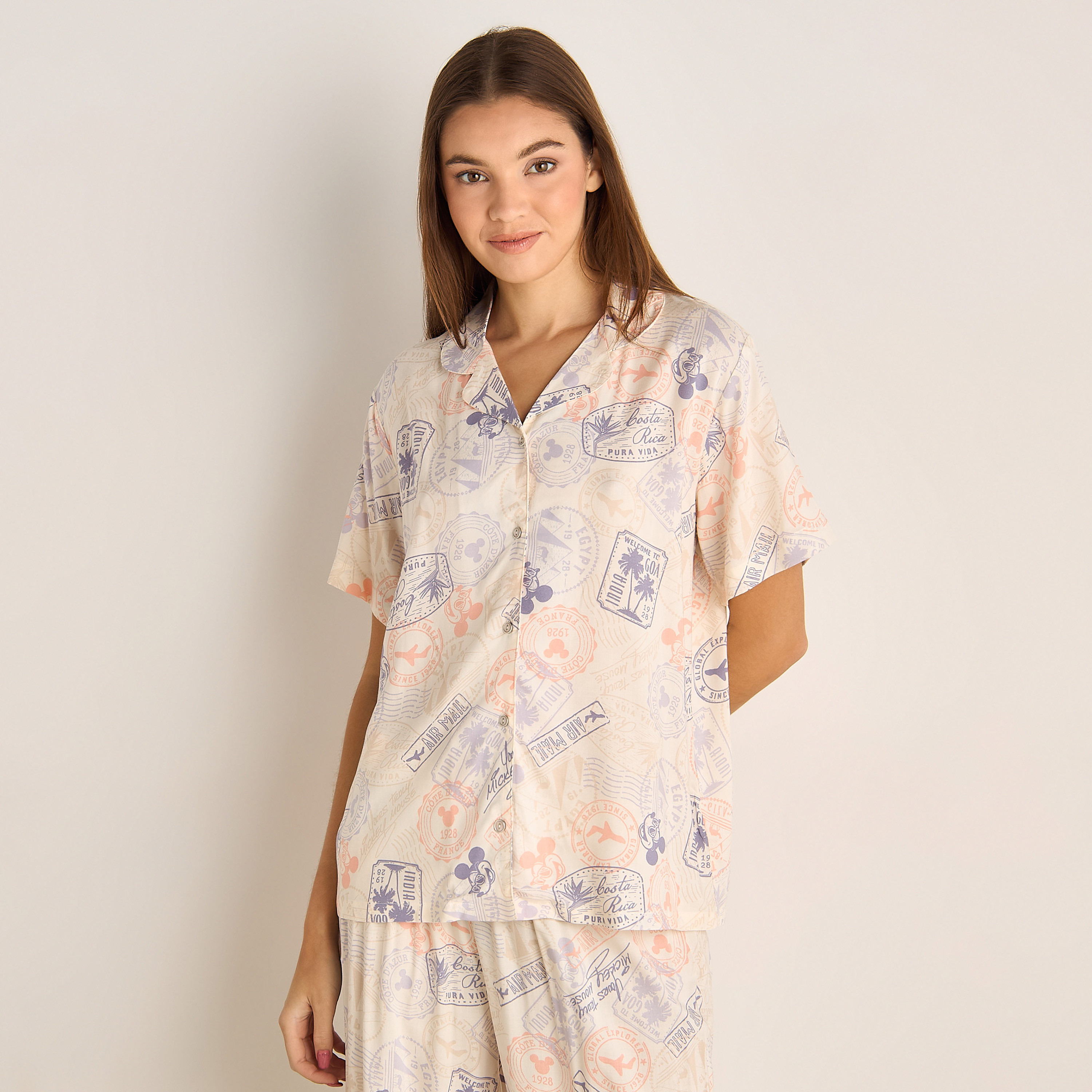 Pyjama Set Shirt and Pants Viscose-women-clothing-nightwear-pyjamas-longsets-image-2