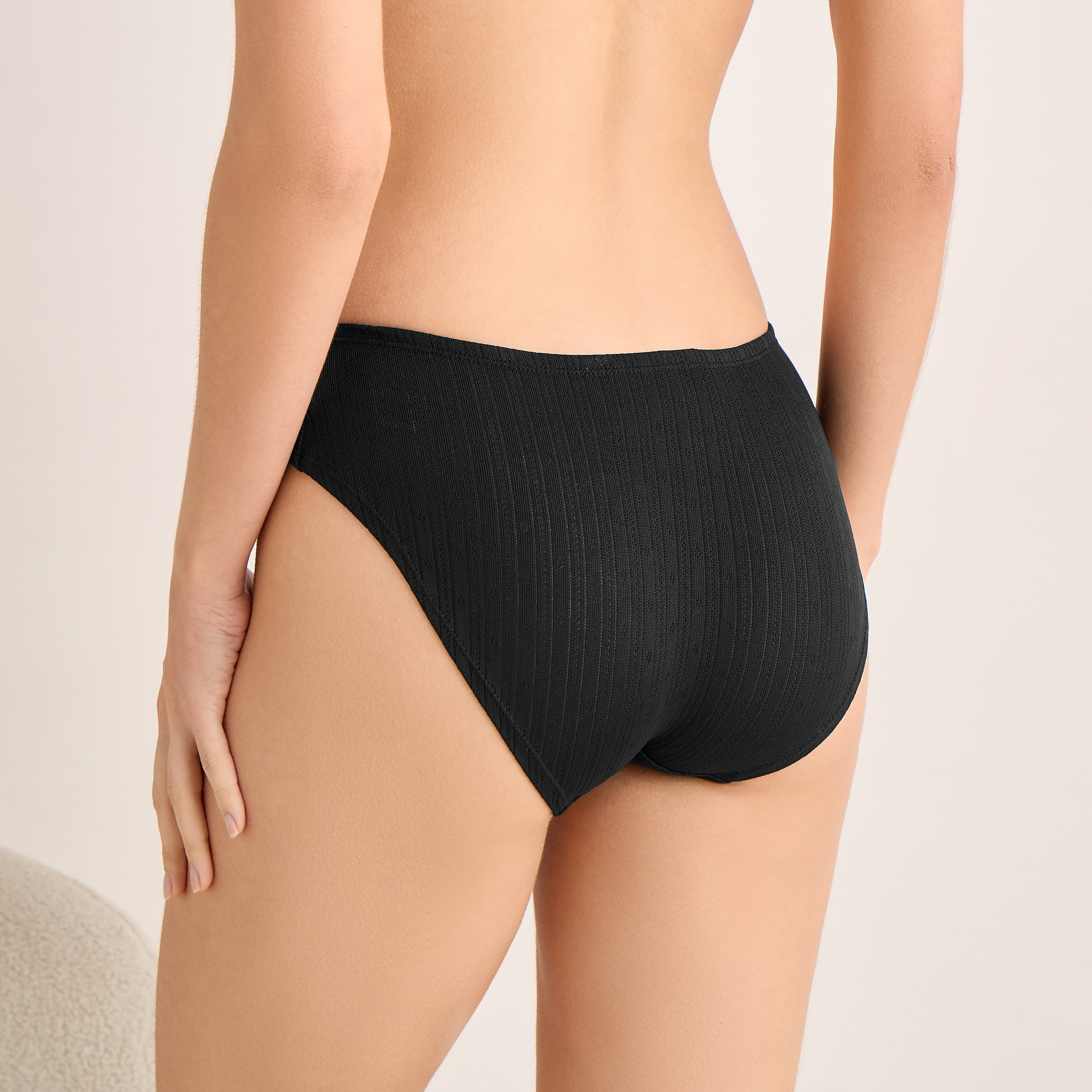 Set of 2 - High Leg Briefs with Bow Accent-women-clothing-lingerie-panties-image-4
