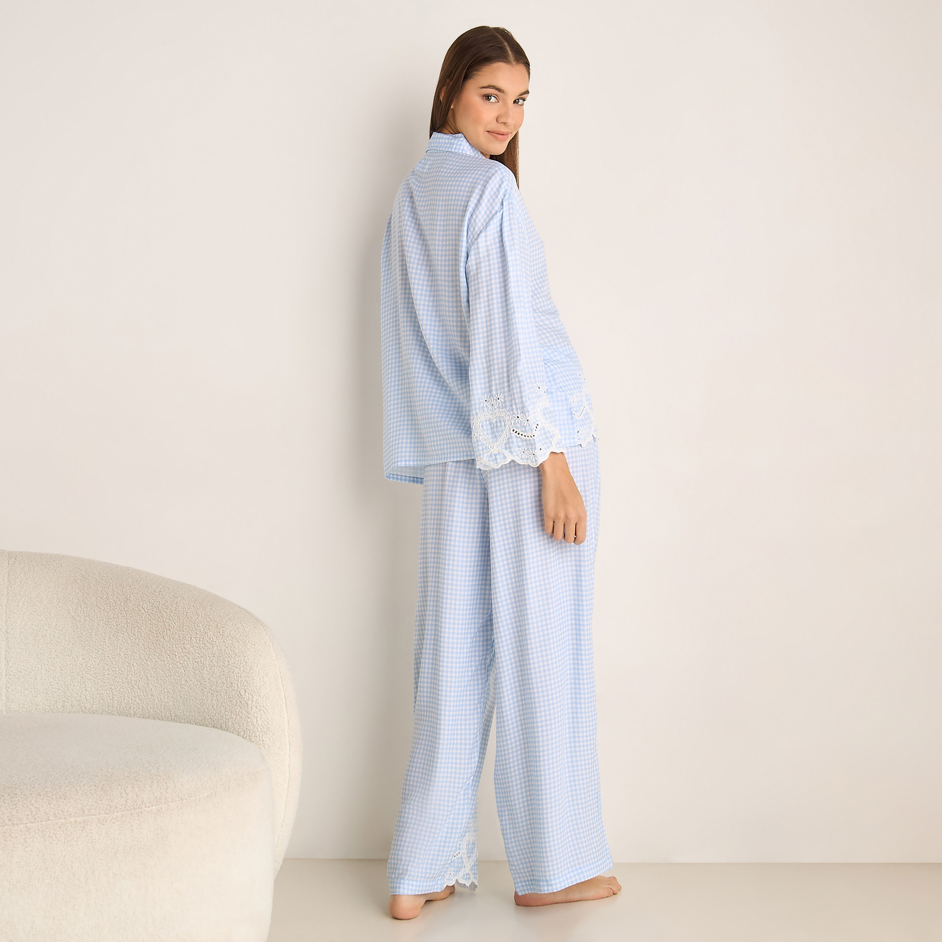 Pyjama Set Shirt and Pants Viscose-women-clothing-nightwear-pyjamas-longsets-image-3