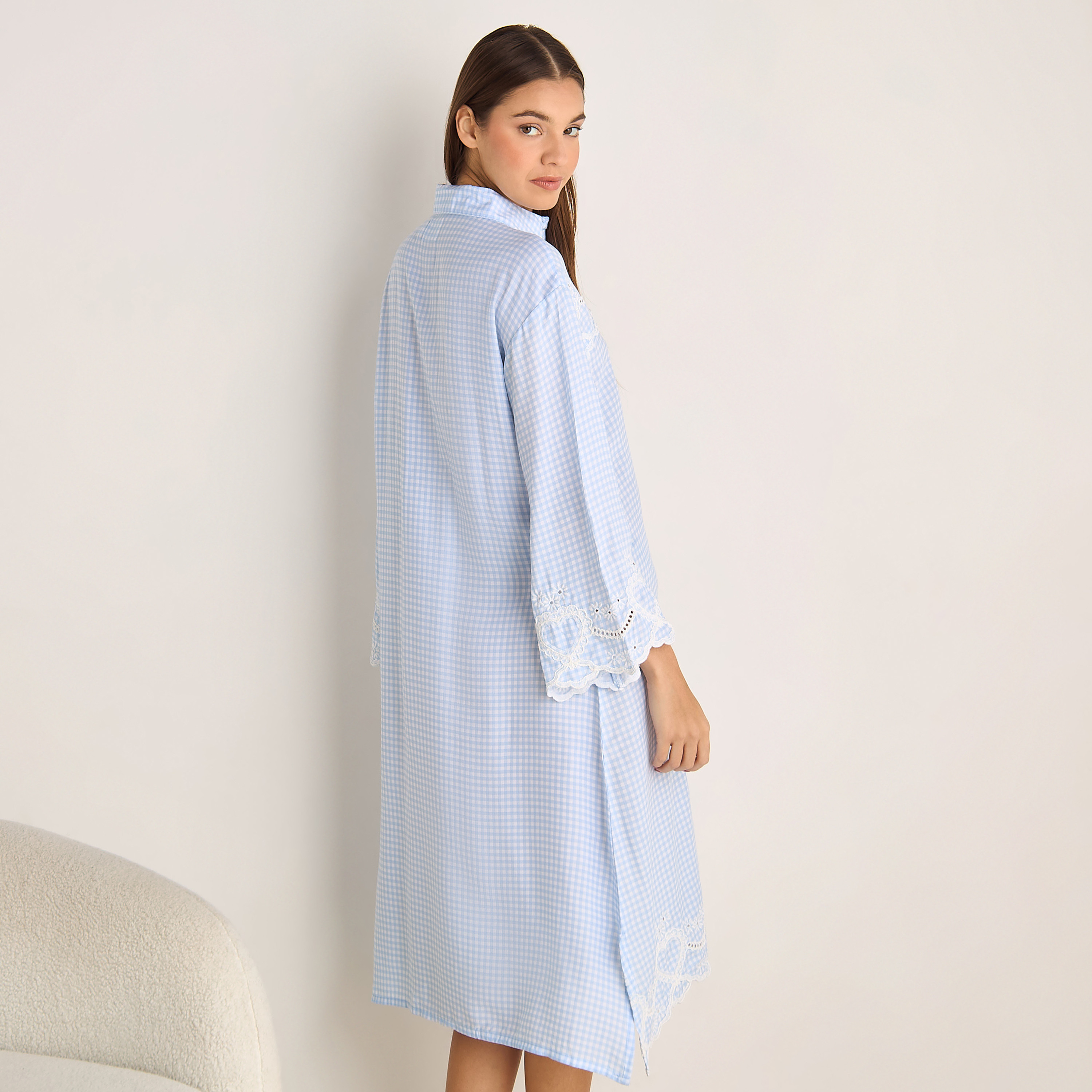 Sleepshirt Long Sleeves Embroidered Viscose-women-clothing-nightwear-nighties-image-3