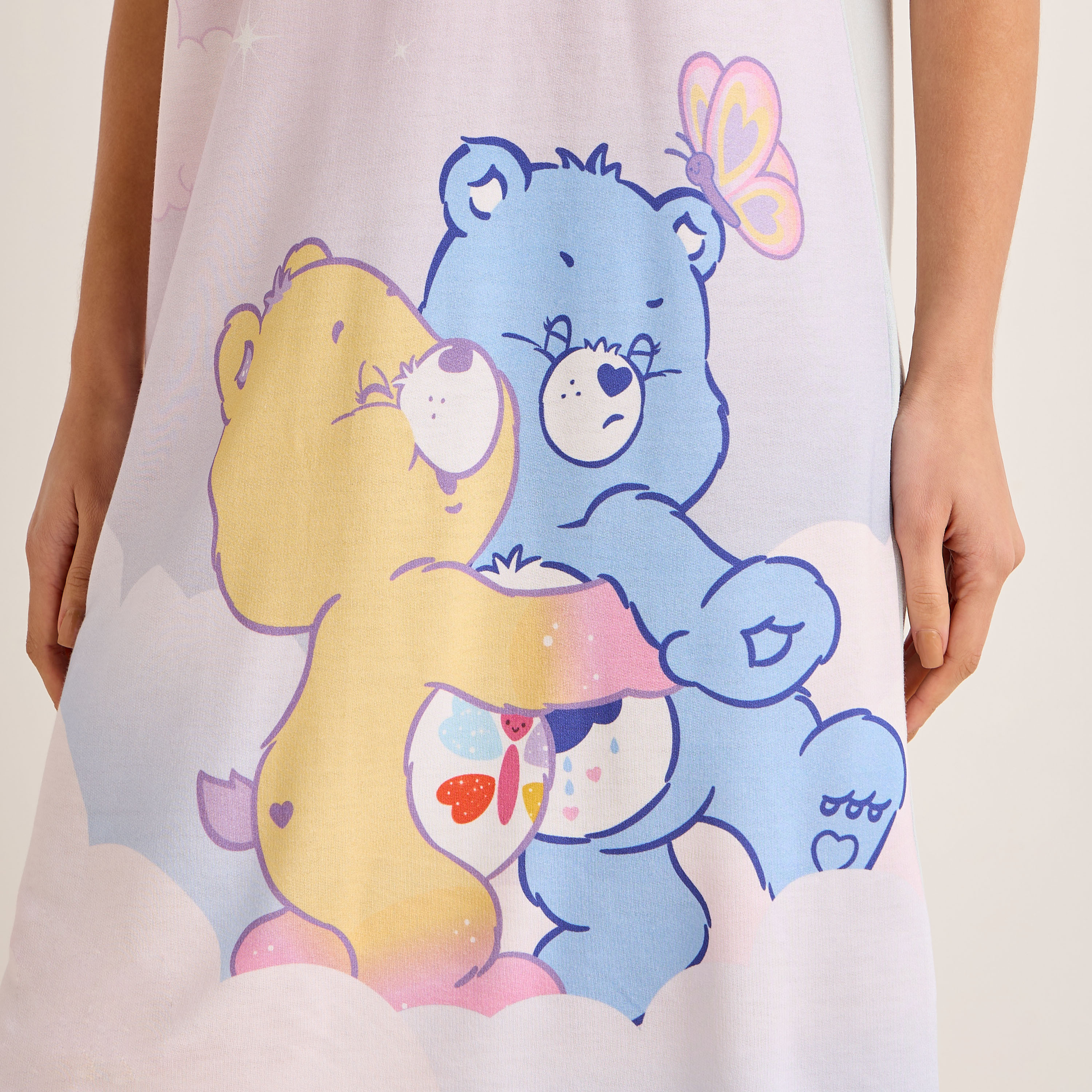 Sleepshirt Extended Sleeve Care Bear Print-women-clothing-nightwear-nighties-image-5