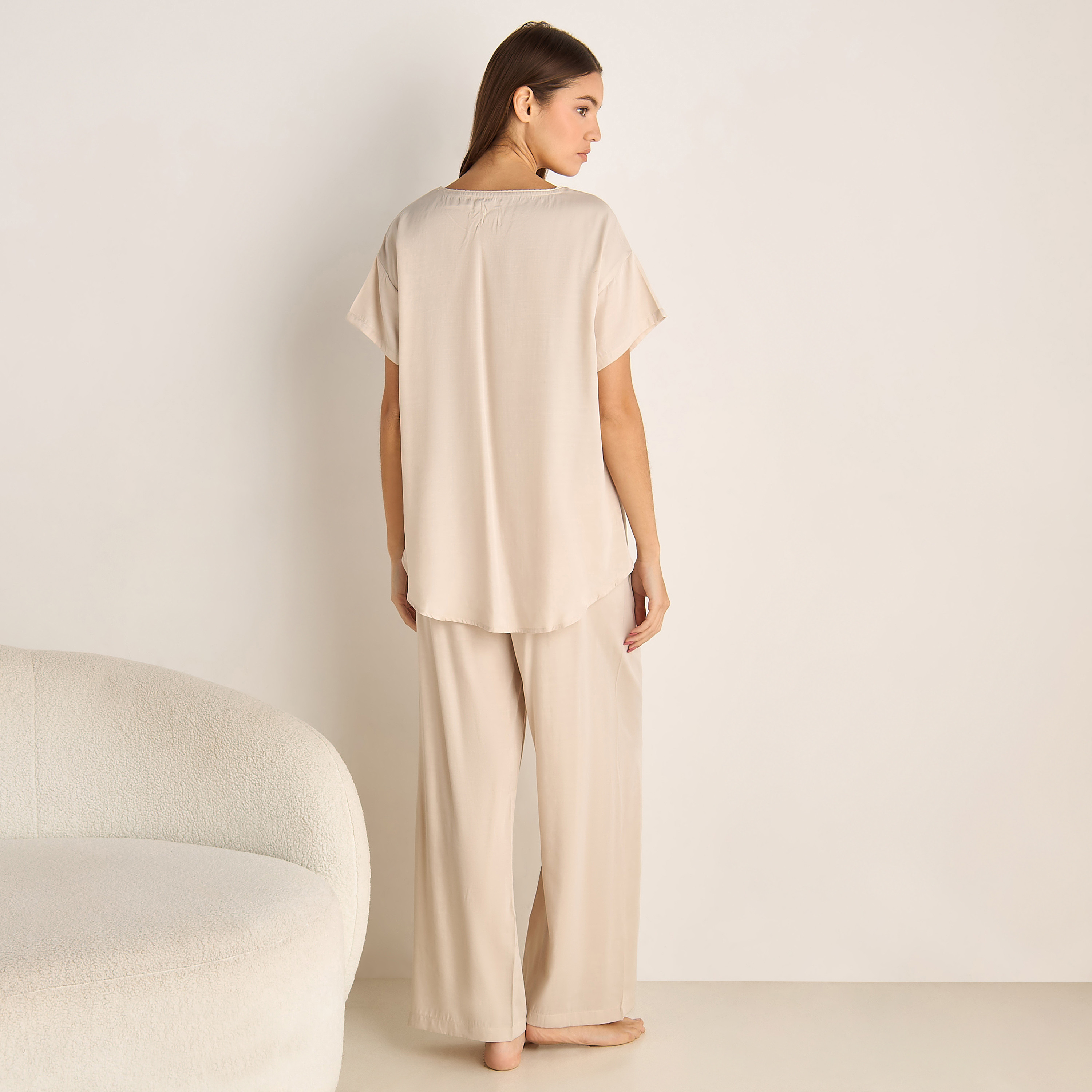 Pyjama Set Top and Pants Satin-women-clothing-nightwear-pyjamas-longsets-image-3