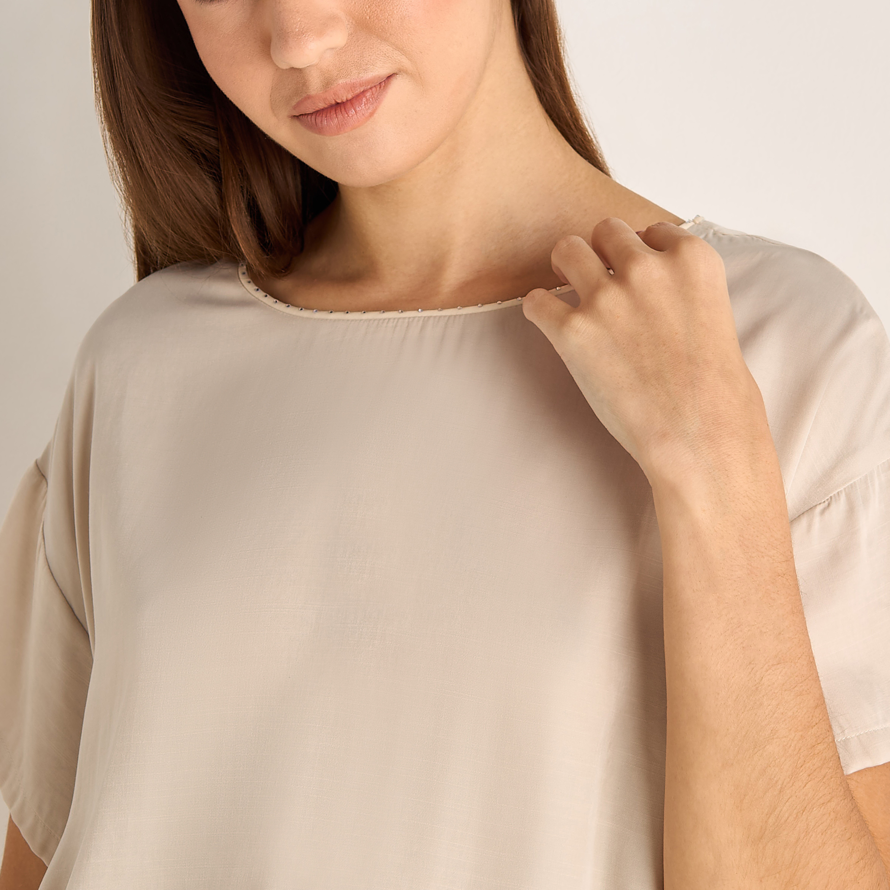 Pyjama Set Top and Pants Satin-women-clothing-nightwear-pyjamas-longsets-image-5