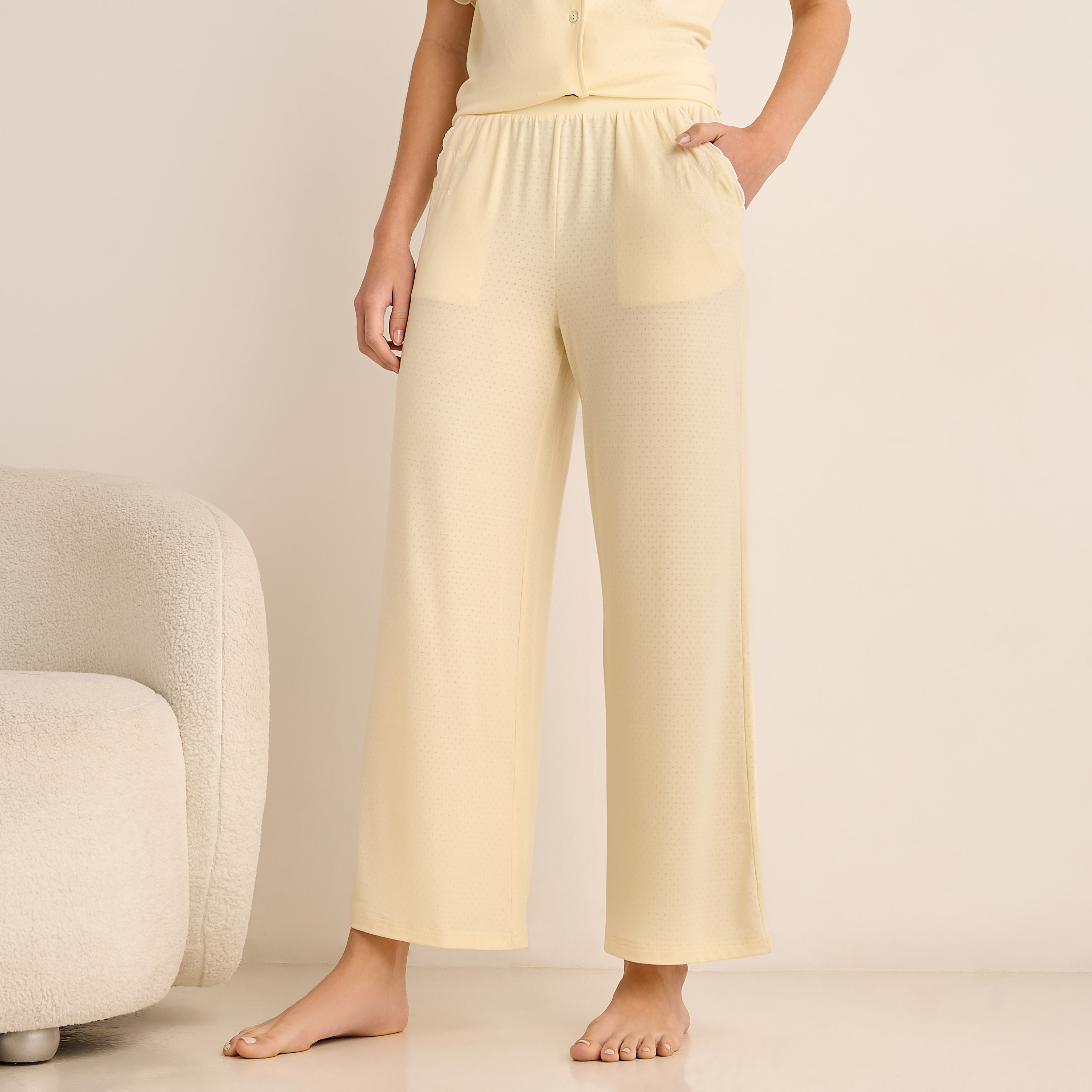 Pyjama Set Button-Down Shirt & Pants-women-clothing-nightwear-pyjamas-longsets-image-4