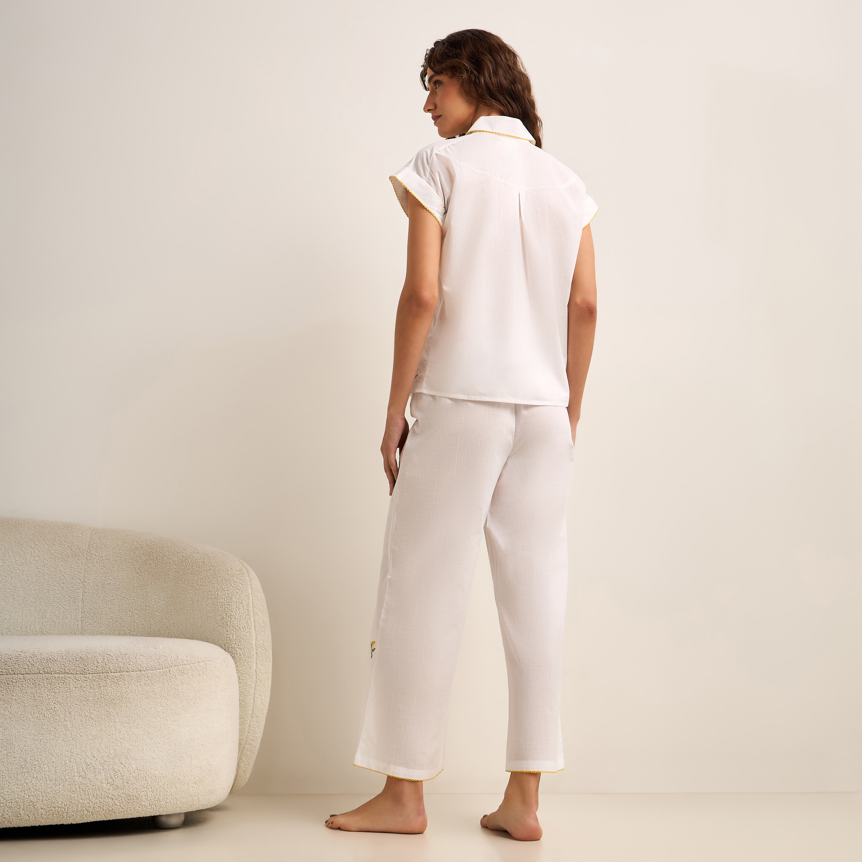 Pyjama Set Top & Trousers-women-clothing-nightwear-pyjamas-longsets-image-5