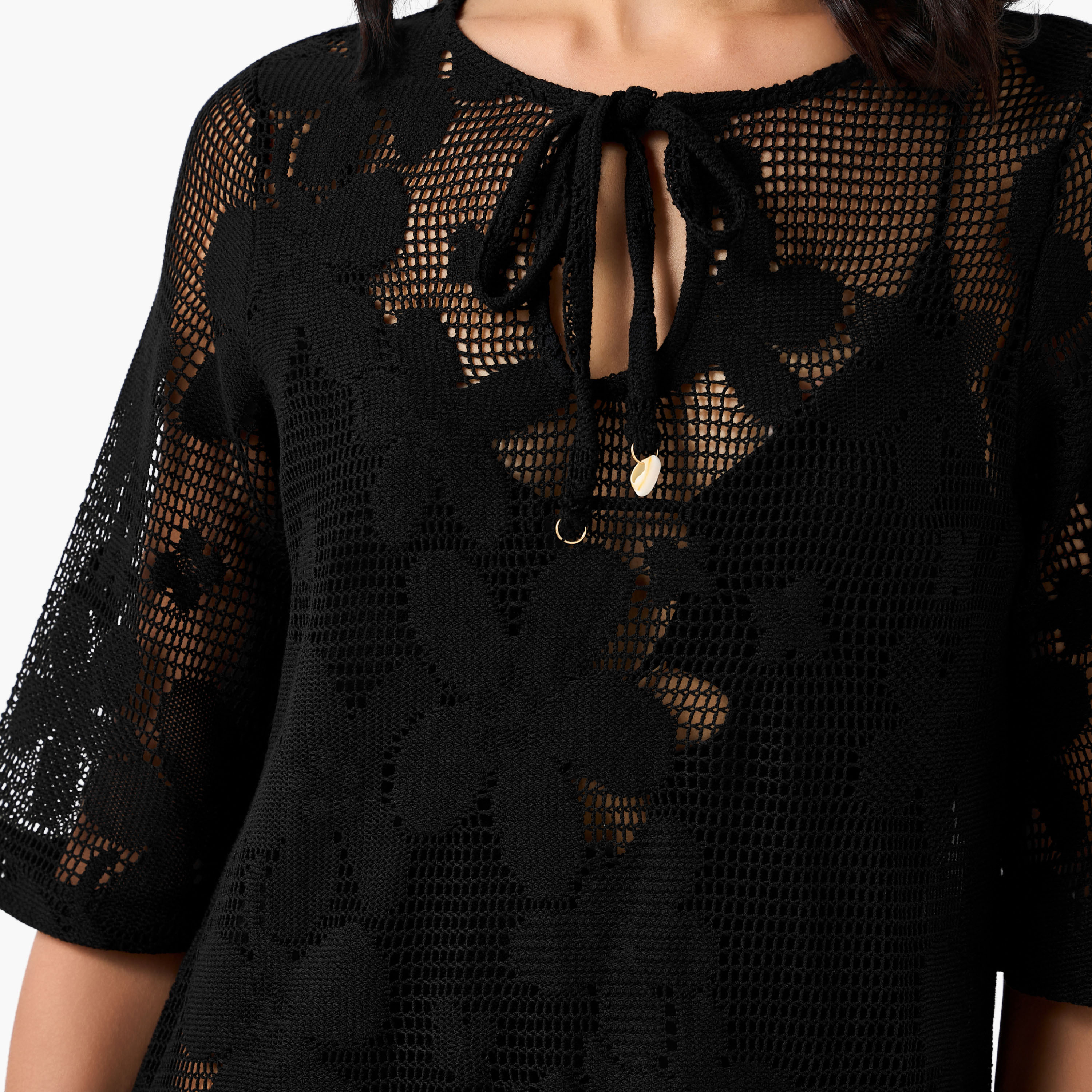 Women Floral Mesh Cover-Up Dress-women-clothing-swimandbeach-coverups-image-4