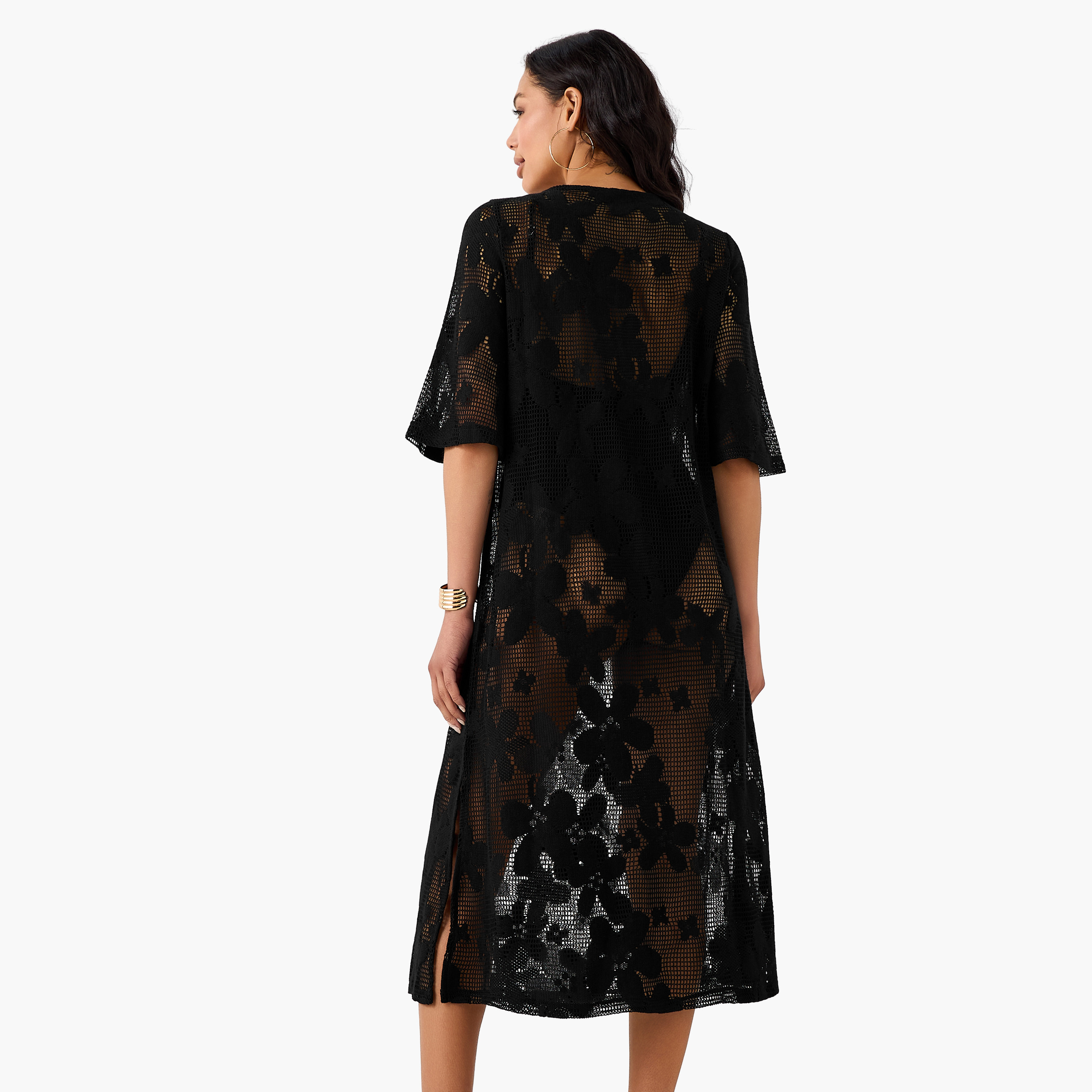 Women Floral Mesh Cover-Up Dress-women-clothing-swimandbeach-coverups-image-5