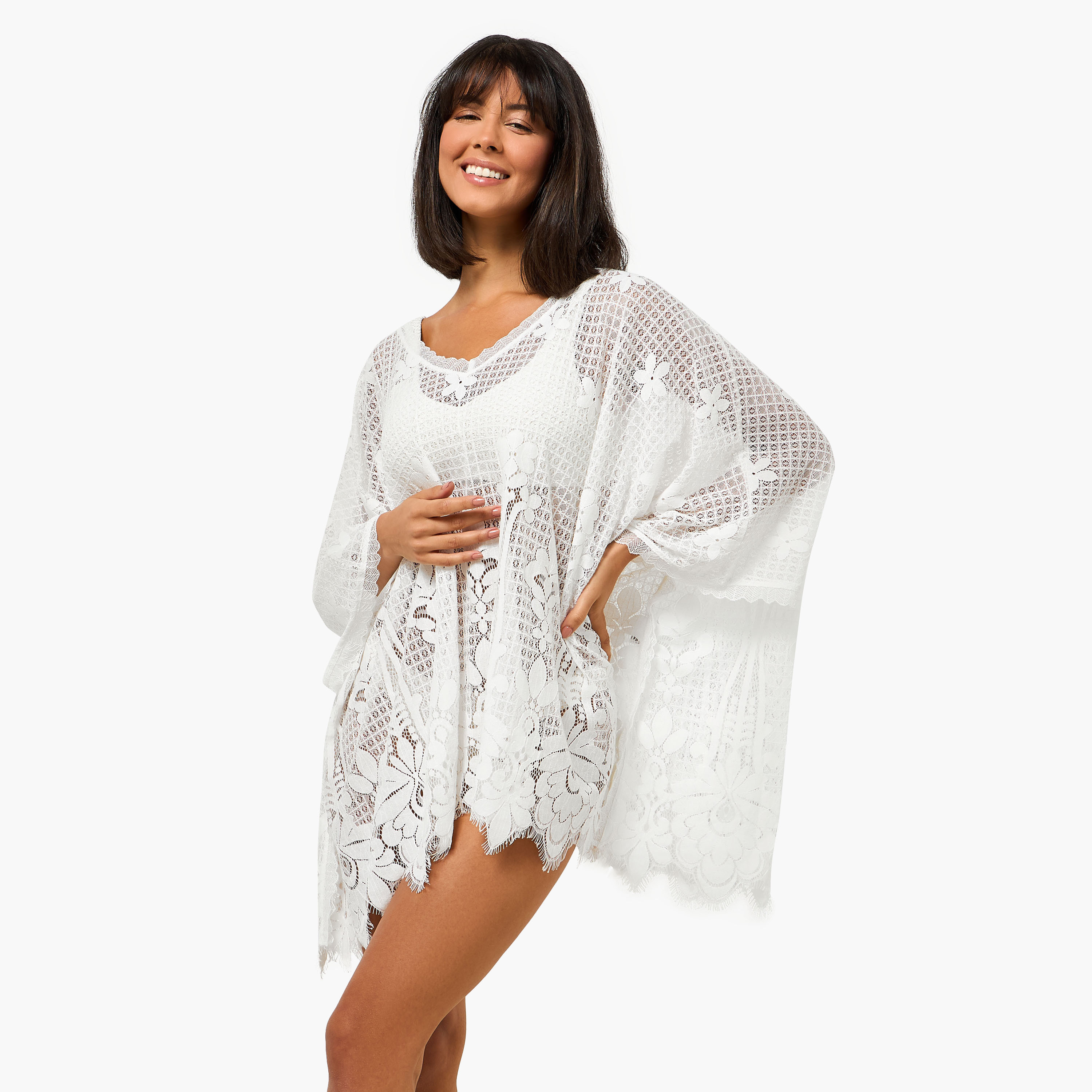 Women Lace Cover-Up Top-women-clothing-swimandbeach-coverups-image-1