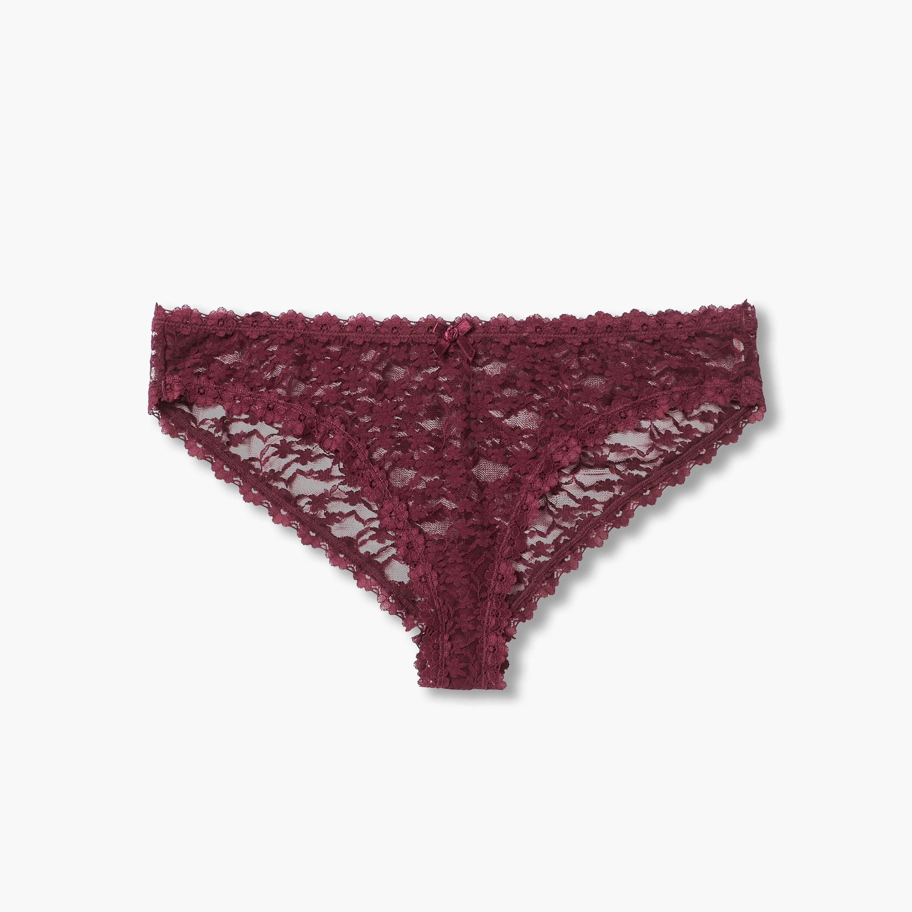 Briefs Bikini Mid Waist Floral Lace-women-clothing-lingerie-panties-image-1