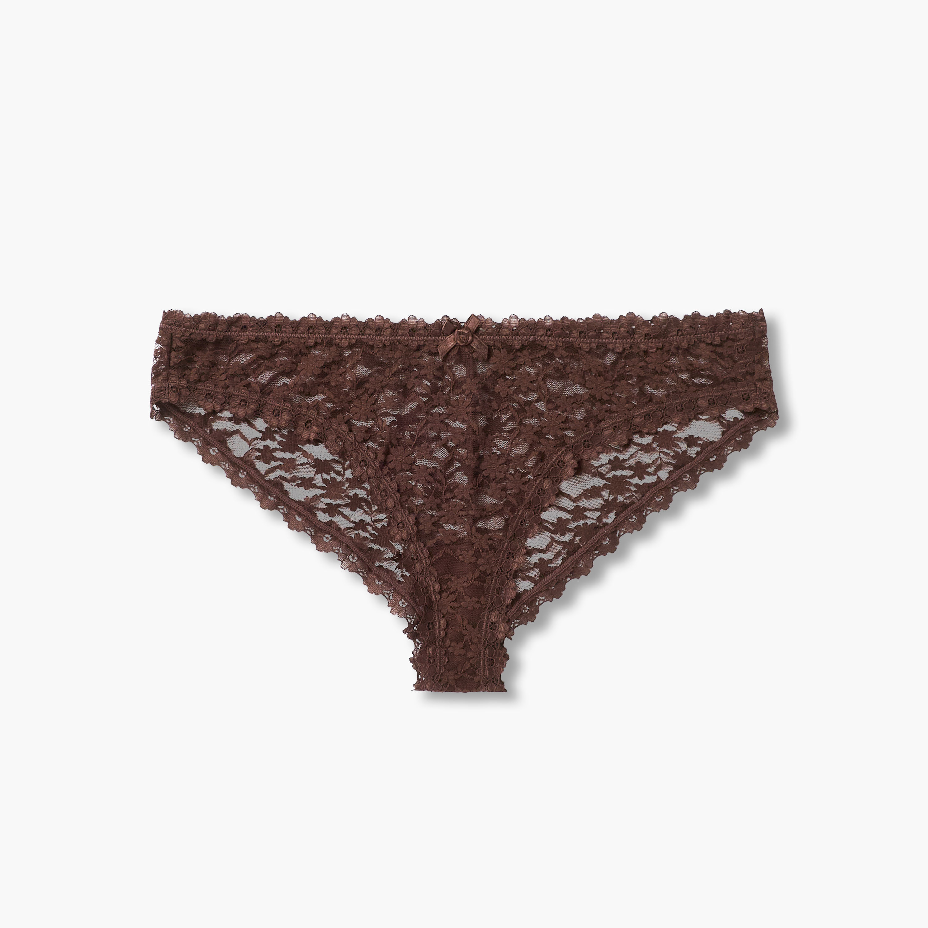 Briefs Bikini Mid Waist Floral Lace-women-clothing-lingerie-panties-image-1