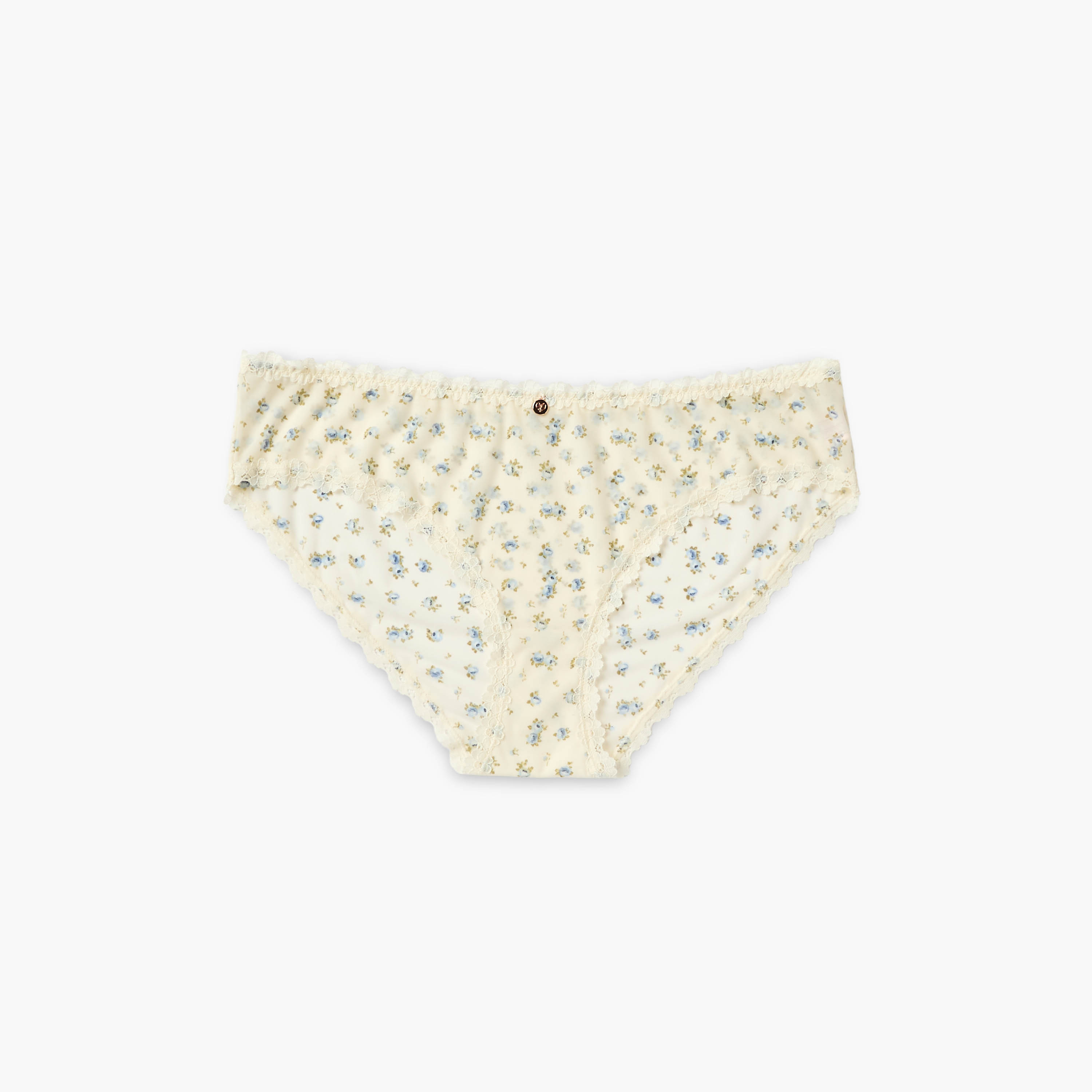 Bikini Briefs Mid Rise Floral Print-women-clothing-lingerie-panties-image-1