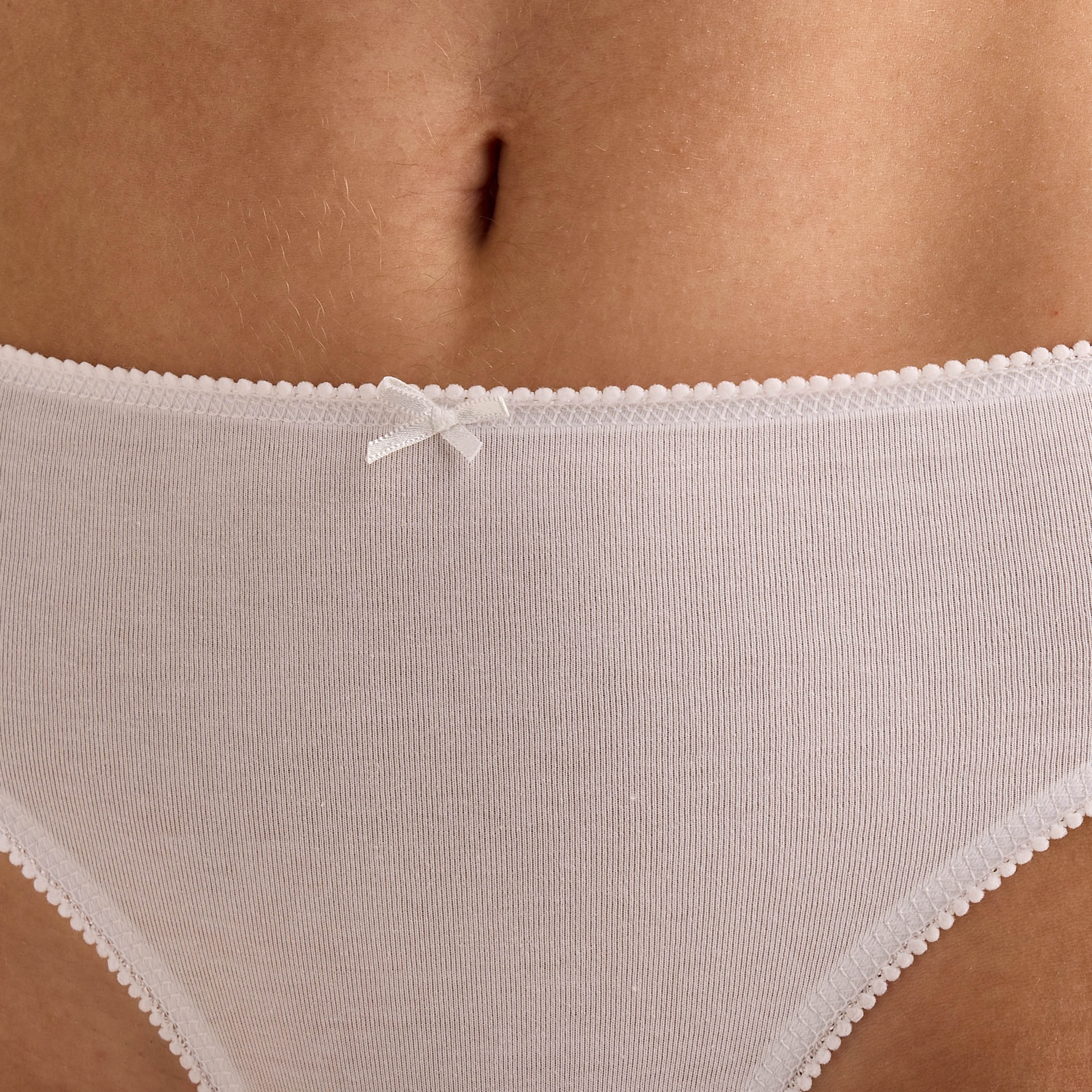 Set of 5 - Bikini Briefs with Bow Accent-women-clothing-lingerie-panties-image-9