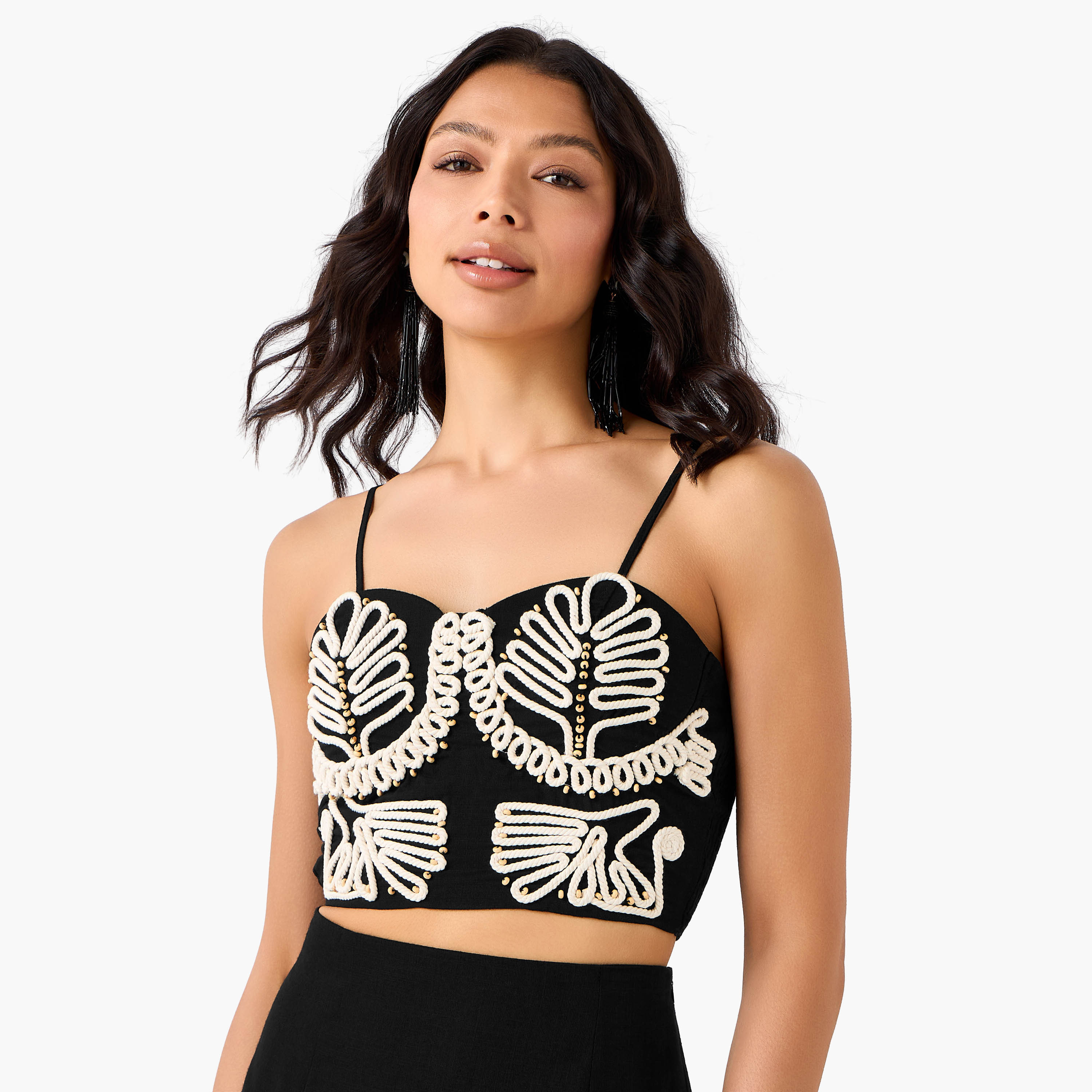Women Embroidered Crop Top-women-clothing-swimandbeach-beachwear-image-7