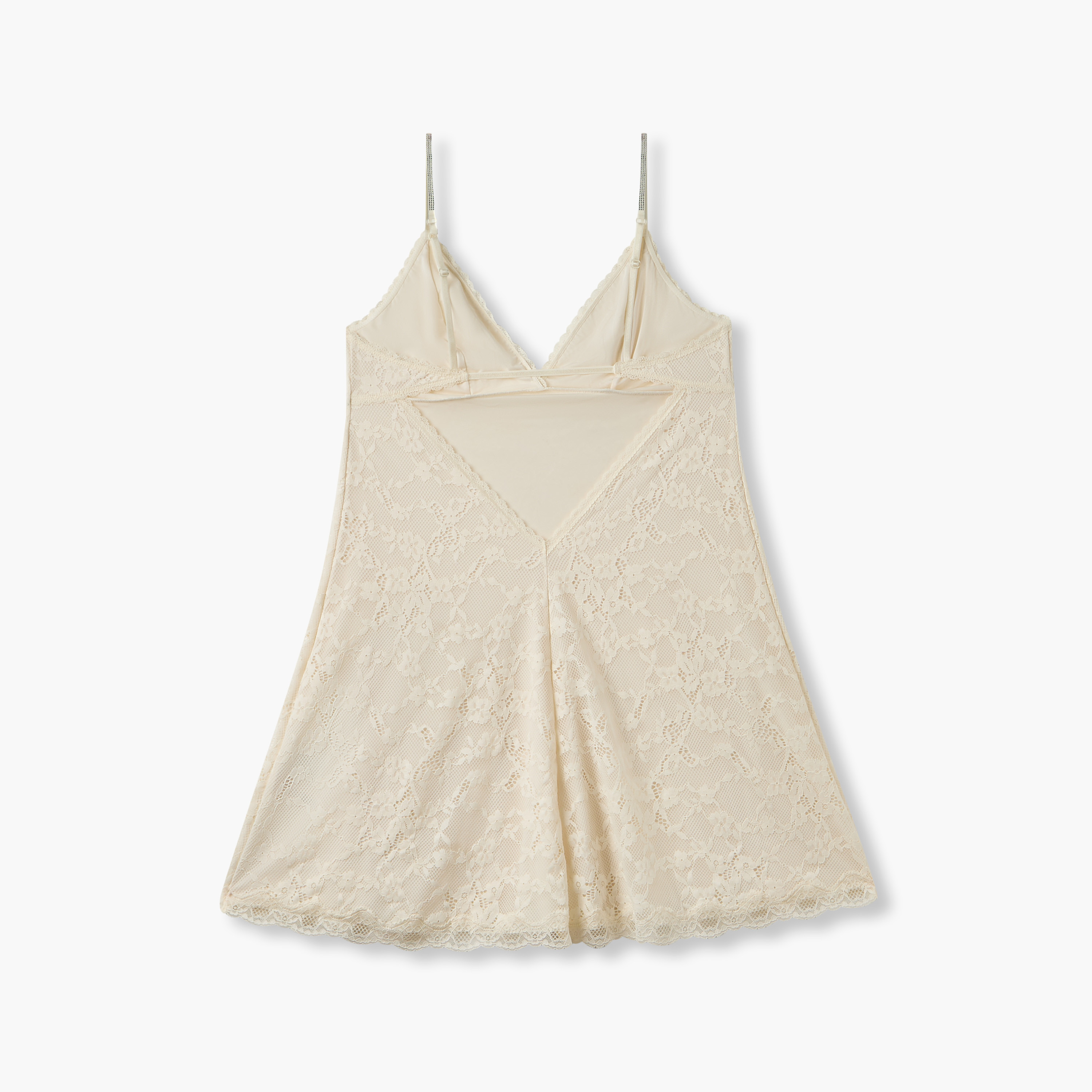 Lace Babydoll with Adjustable Straps-women-clothing-lingerie-babydollsandbodysuits-image-3