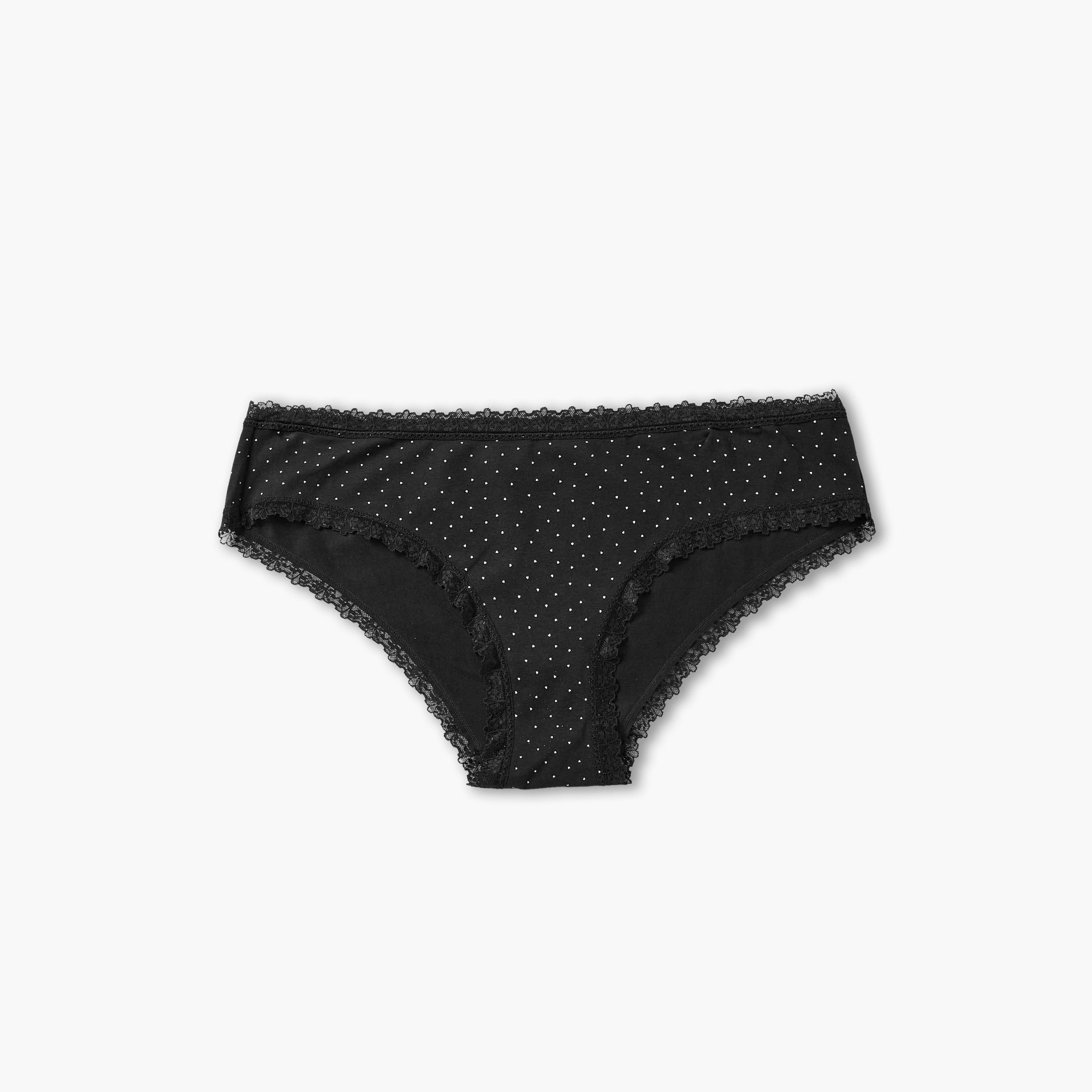 Splash Intimates Printed Bikini Briefs-women-clothing-plussize-lingerie-panties-image-1