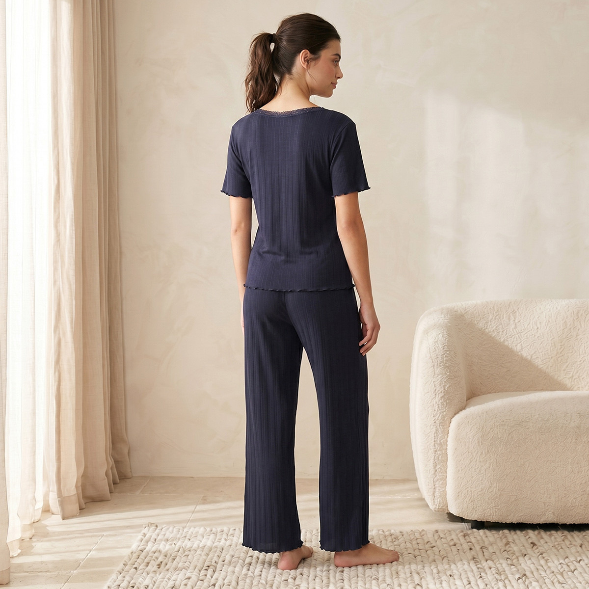 Splash Intimates Pyjama Set Top & Trousers-women-clothing-nightwear-pyjamas-longsets-image-4