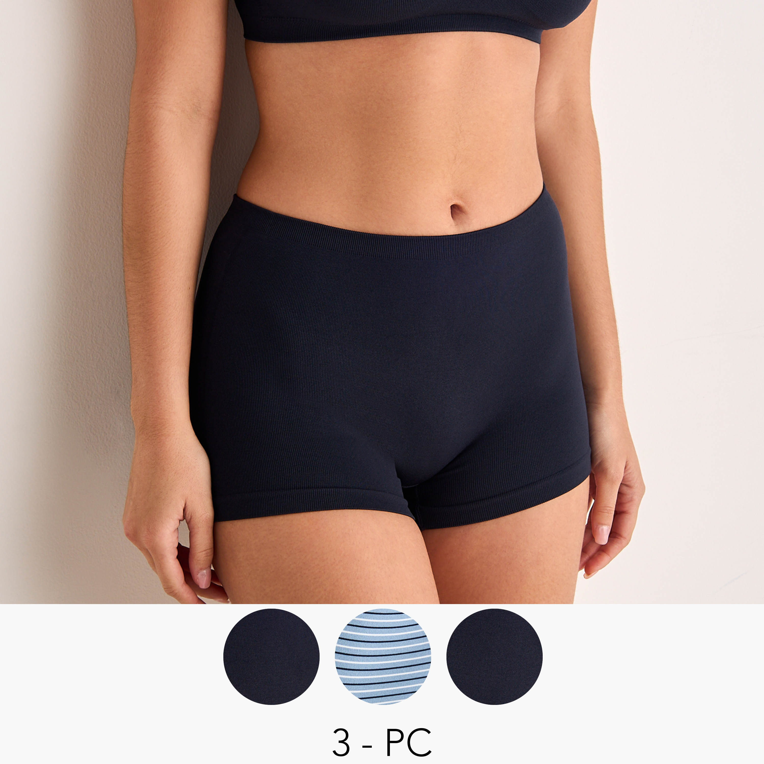Set of 3 - Splash Intimates Shaping Briefs with Print-women-clothing-plussize-lingerie-panties-image-1