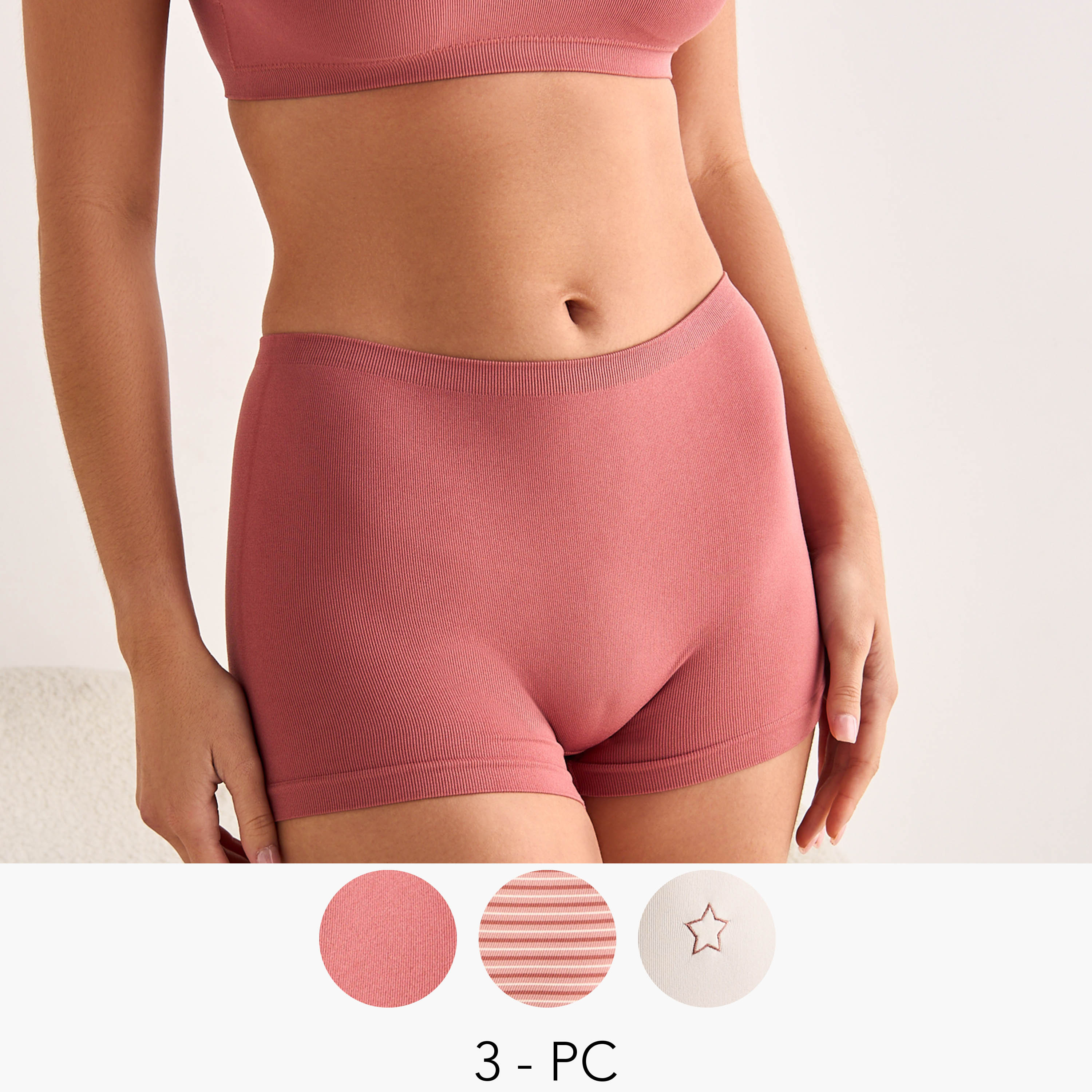 Set of 3 - Splash Intimates Shaping Briefs with Print-women-clothing-plussize-lingerie-panties-image-1