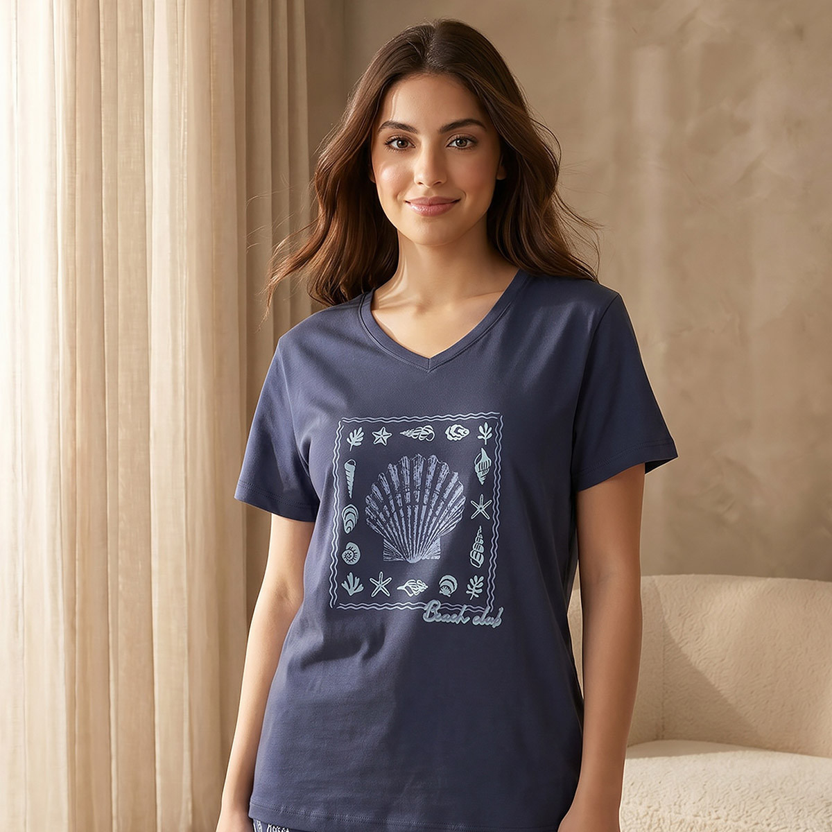 Pyjama Set Top & Trousers Cotton-women-clothing-nightwear-pyjamas-longsets-image-3