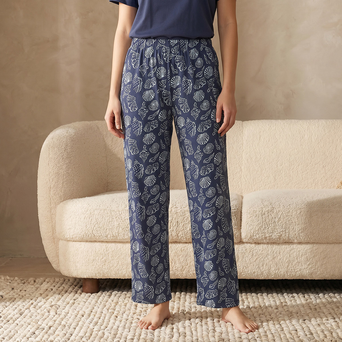 Pyjama Set Top & Trousers Cotton-women-clothing-nightwear-pyjamas-longsets-image-5