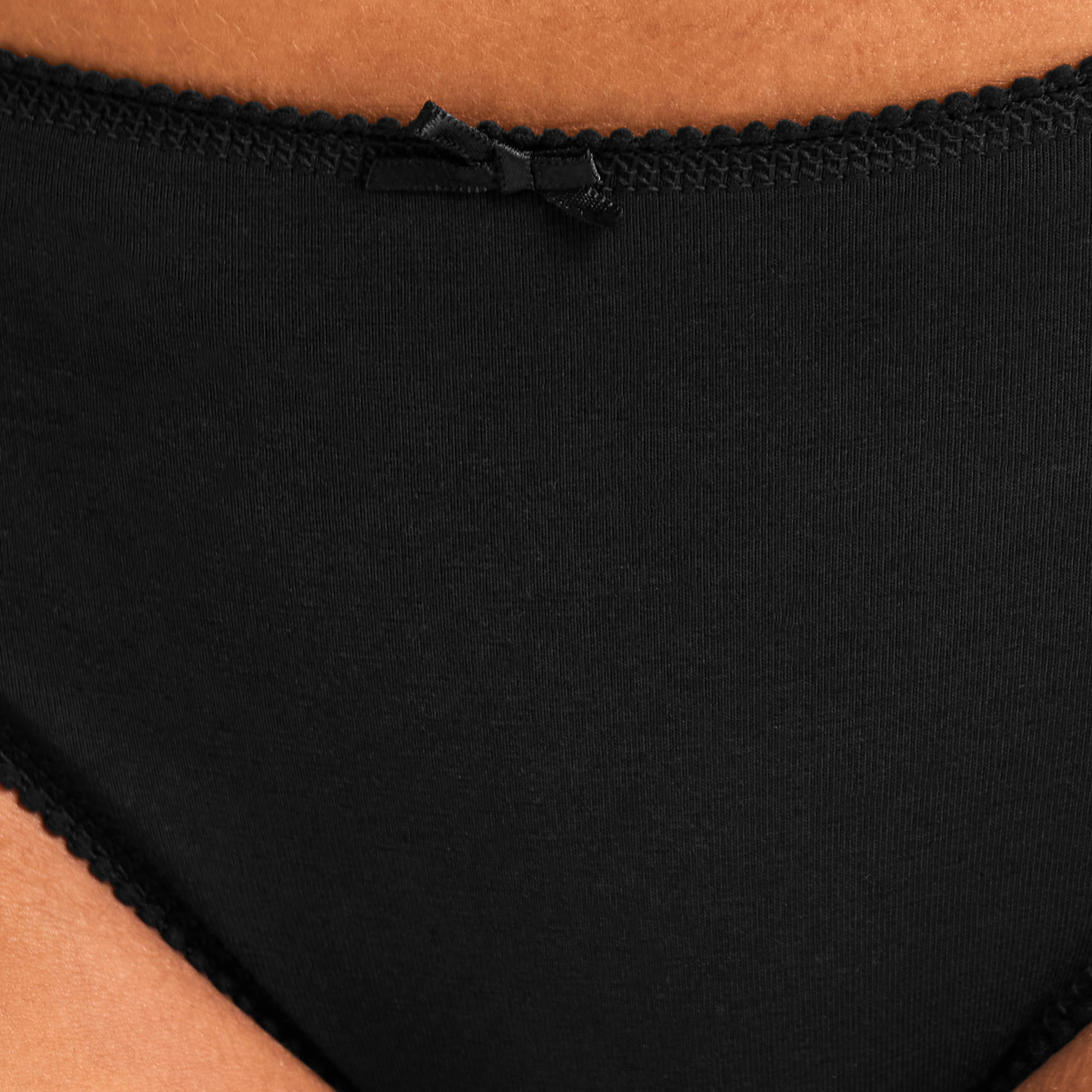 Set of 5 - Bikini Briefs with Lace Trim-women-clothing-lingerie-panties-image-4