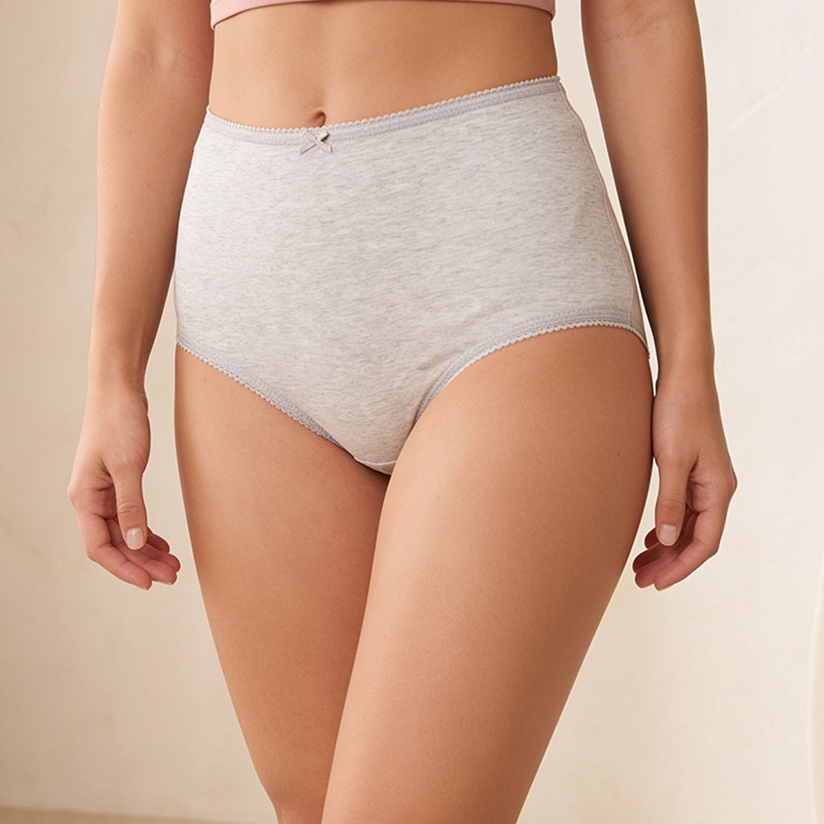 Set of 5 - Splash Intimates High-Rise Full Briefs with Bow Detail-women-clothing-plussize-lingerie-panties-image-9