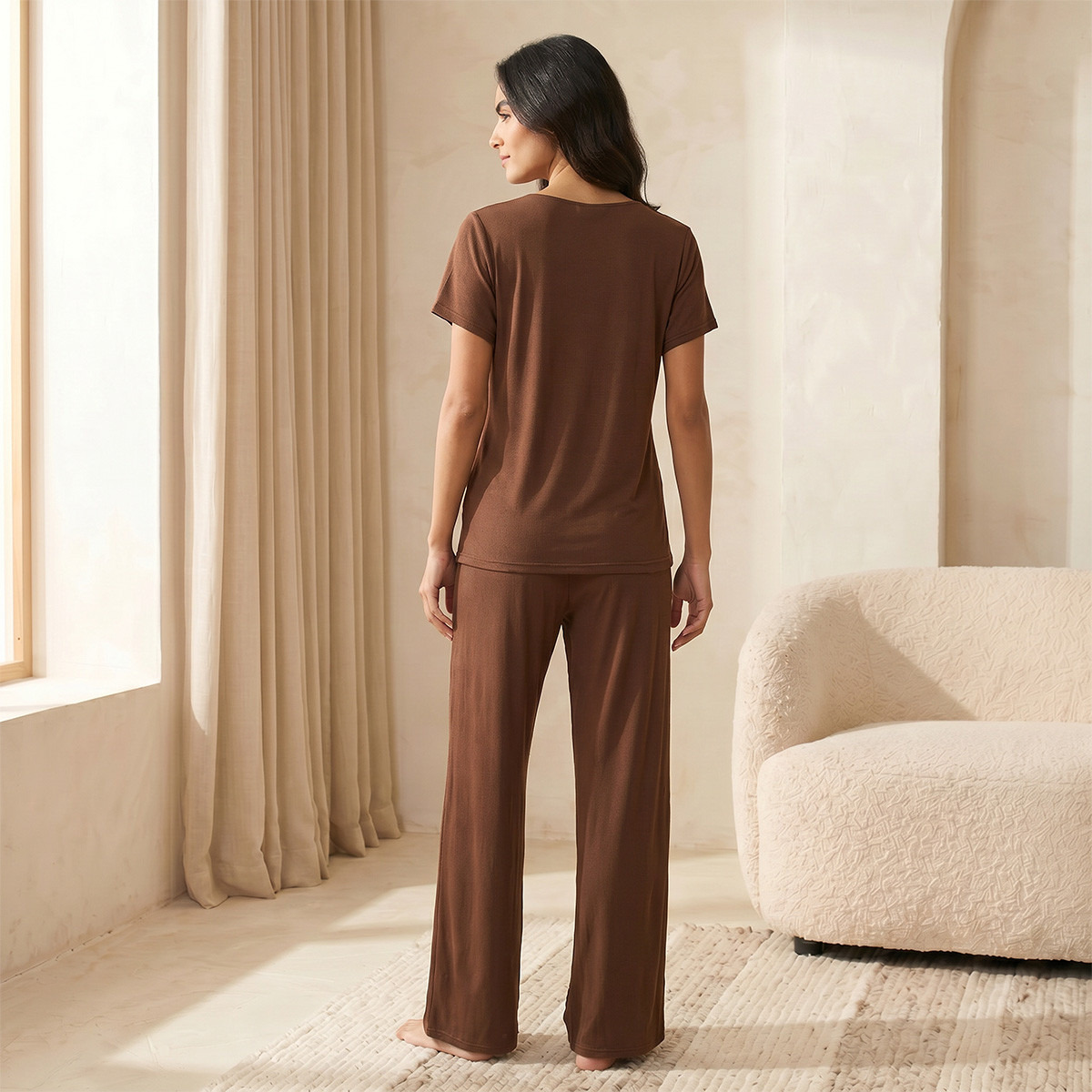 Splash Intimates Pyjama Set Top & Trousers-women-clothing-nightwear-pyjamas-longsets-image-4