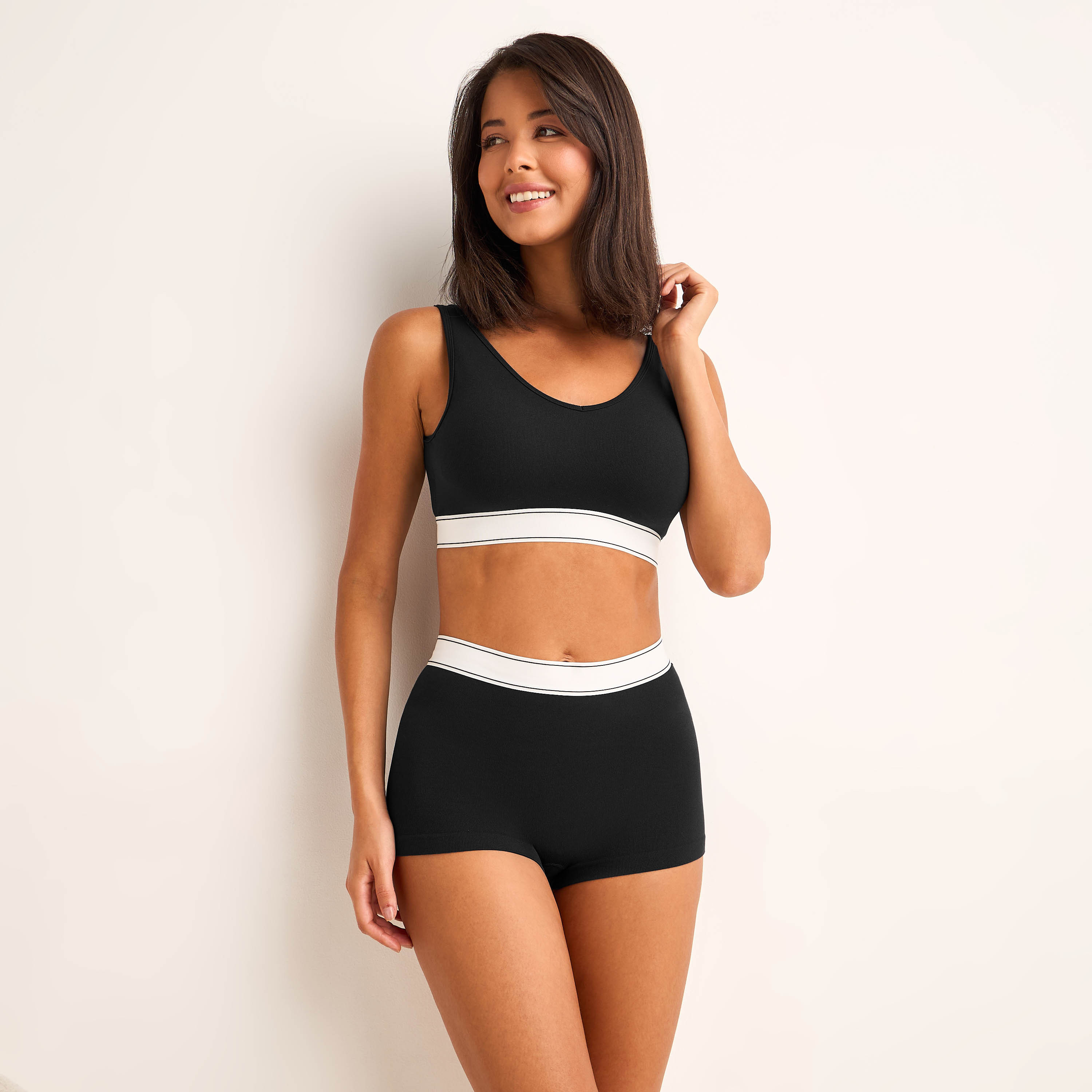 Splash Intimates Boyshorts with Contrast Waistband-women-clothing-lingerie-panties-image-4