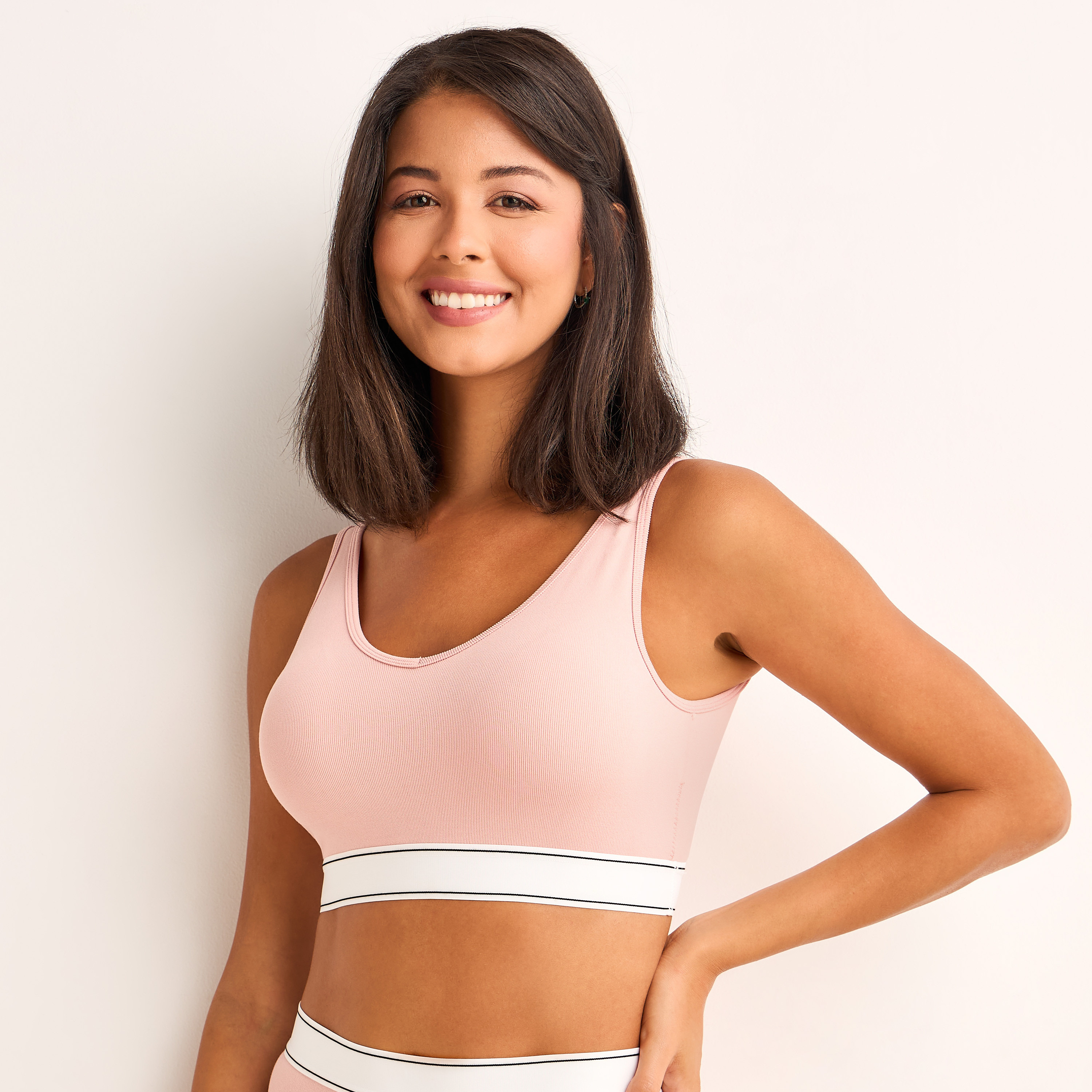 Splash Intimates Seamless Bra Broad Hem Elastic-women-clothing-lingerie-bras-image-1