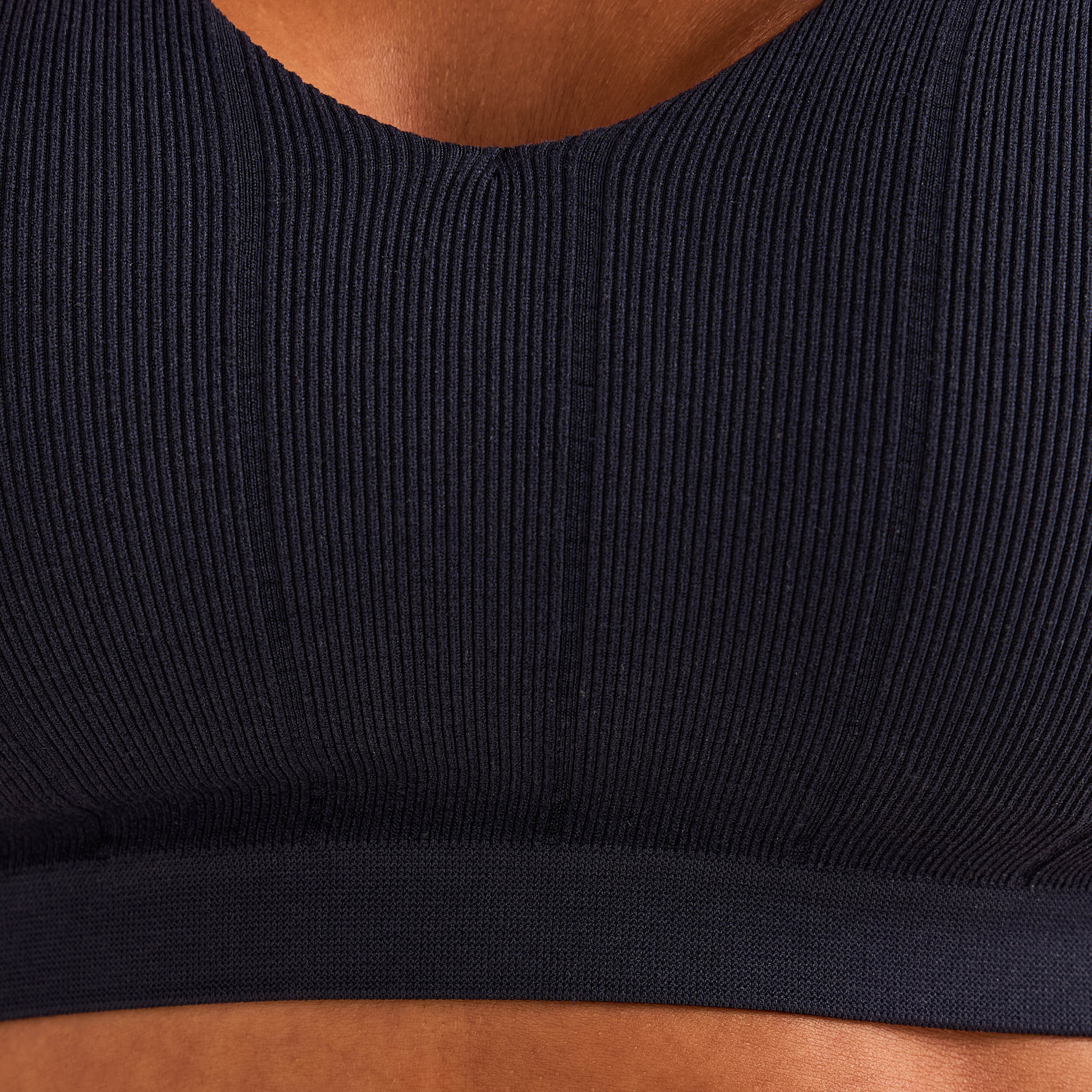 صدرية كاملة التغطية بدون خياطة بتفاصيل مضلعة-women-clothing-lingerie-bras-image-11