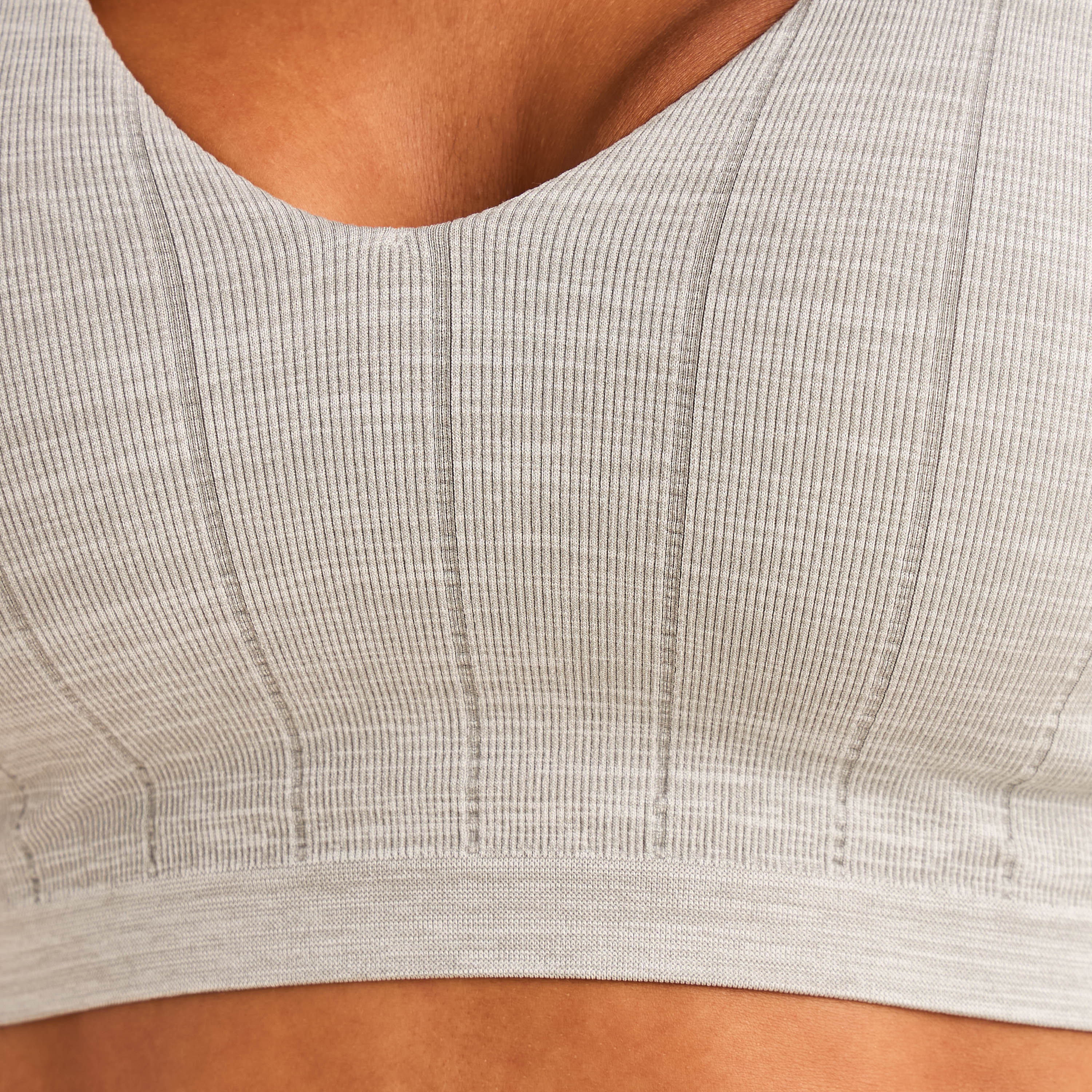صدرية كاملة التغطية بدون خياطة بتفاصيل مضلعة-women-clothing-lingerie-bras-image-7
