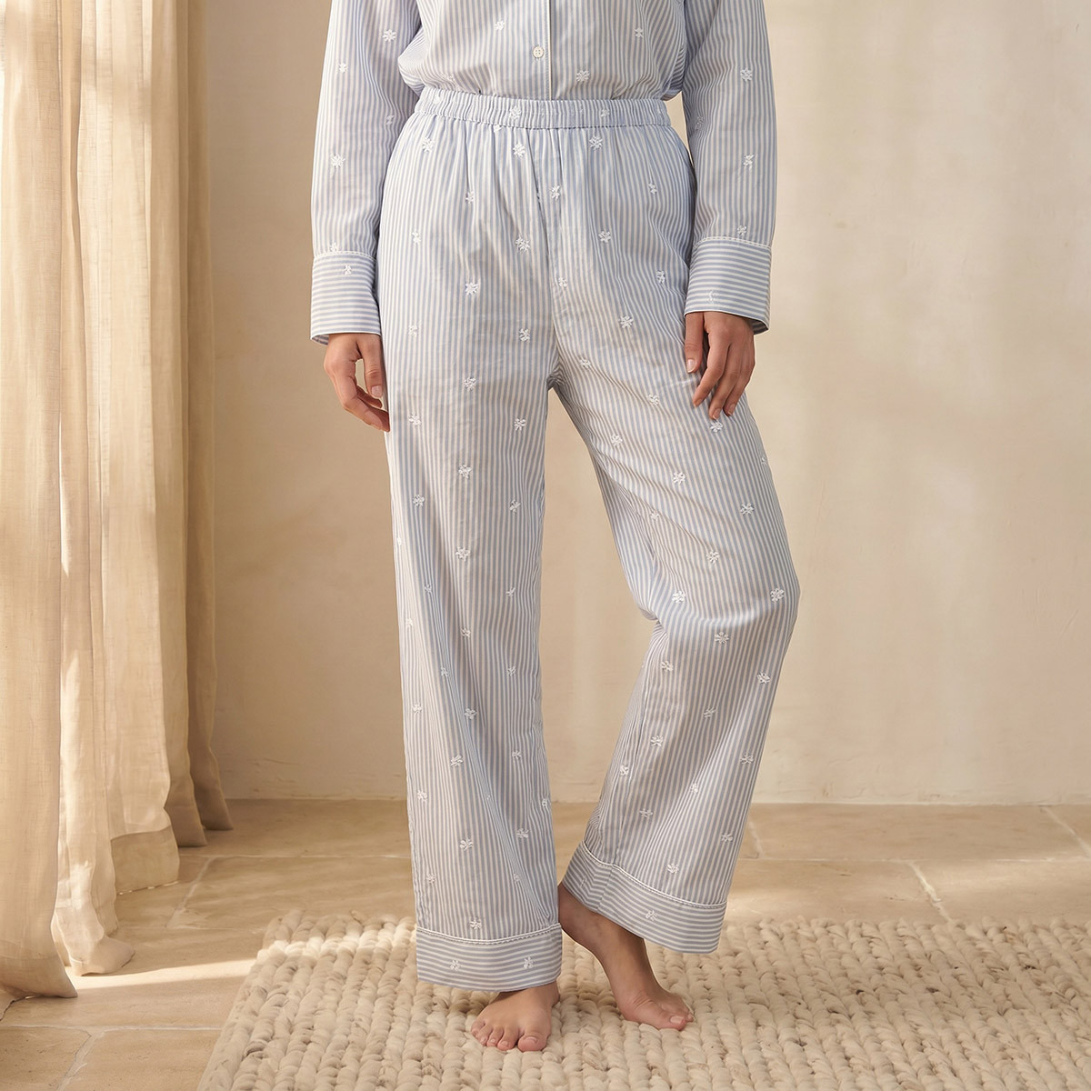 Splash Intimates Pyjama Set Button-Down Shirt & Trousers-women-clothing-nightwear-pyjamas-longsets-image-5