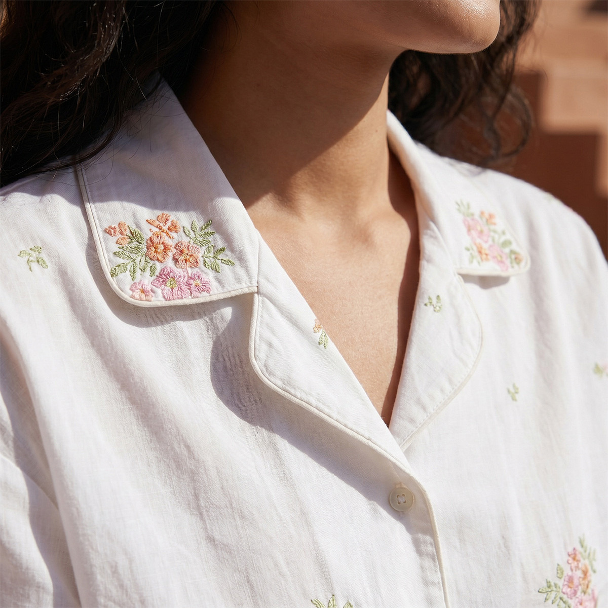 Splash Intimates Pyjama Set Button-Down Shirt & Trousers-women-clothing-nightwear-pyjamas-longsets-image-7