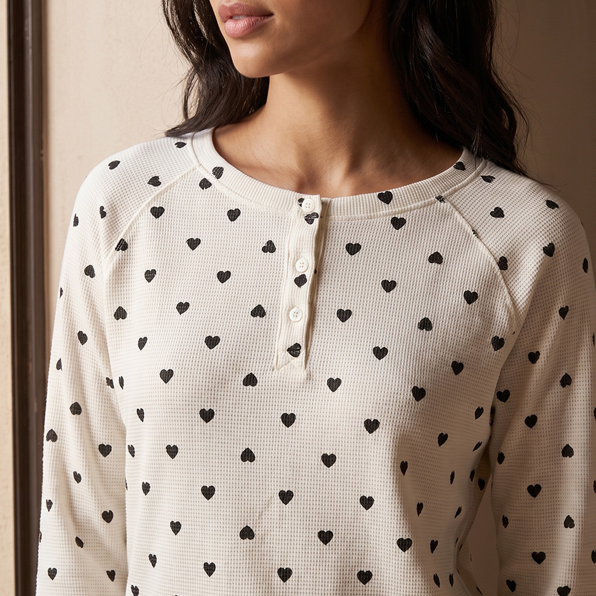طقم بلوزة وبنطلون بيجاما من سبلاش إنتيميتس-women-clothing-nightwear-pyjamas-longsets-image-8