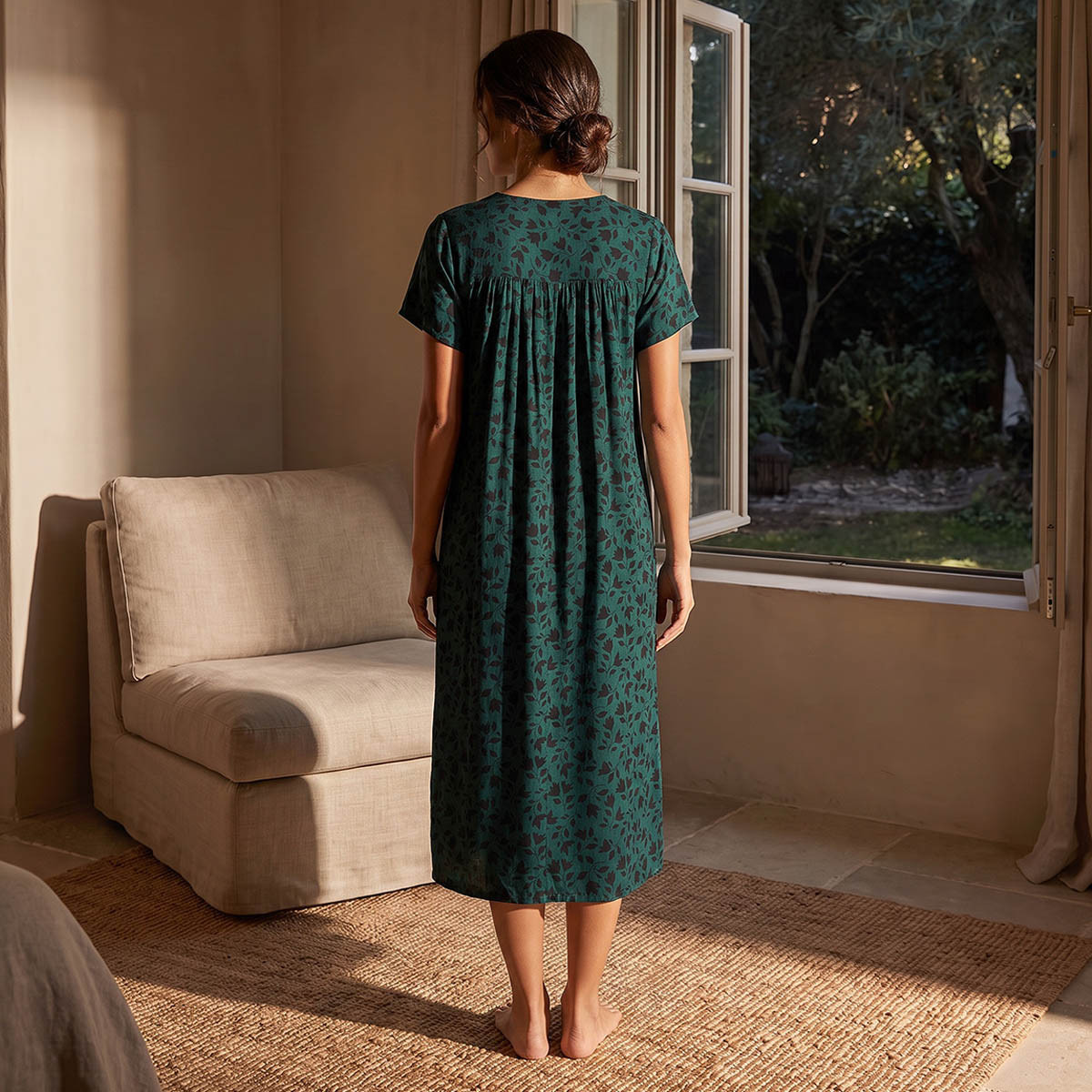 قميص نوم فيسكوز بطبعات من سبلاش إنتيميتس-women-clothing-nightwear-nighties-image-2