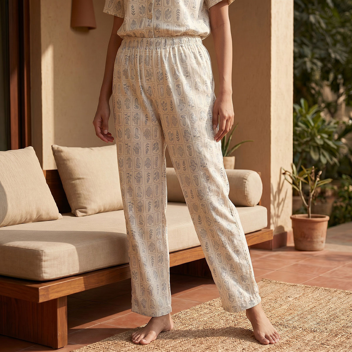 Splash Intimates Pyjama Set Shirt & Trousers Viscose-women-clothing-nightwear-pyjamas-longsets-image-5
