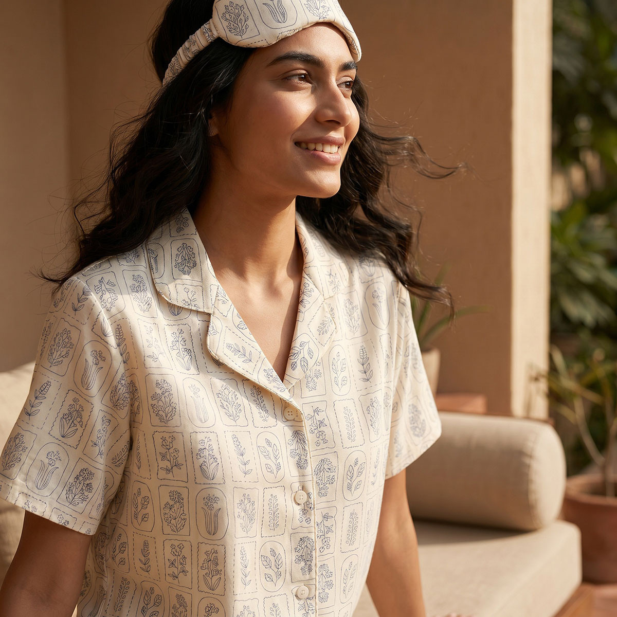 Splash Intimates Pyjama Set Shirt & Trousers Viscose-women-clothing-nightwear-pyjamas-longsets-image-7