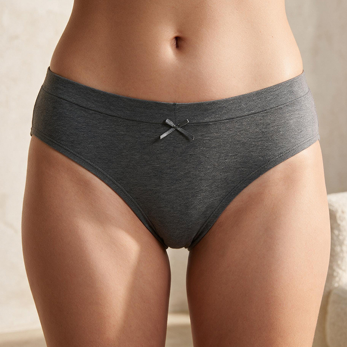سروال داخلي بخصر مطاطي وفيونكة من سبلاش انتيميتس-women-clothing-lingerie-panties-image-4